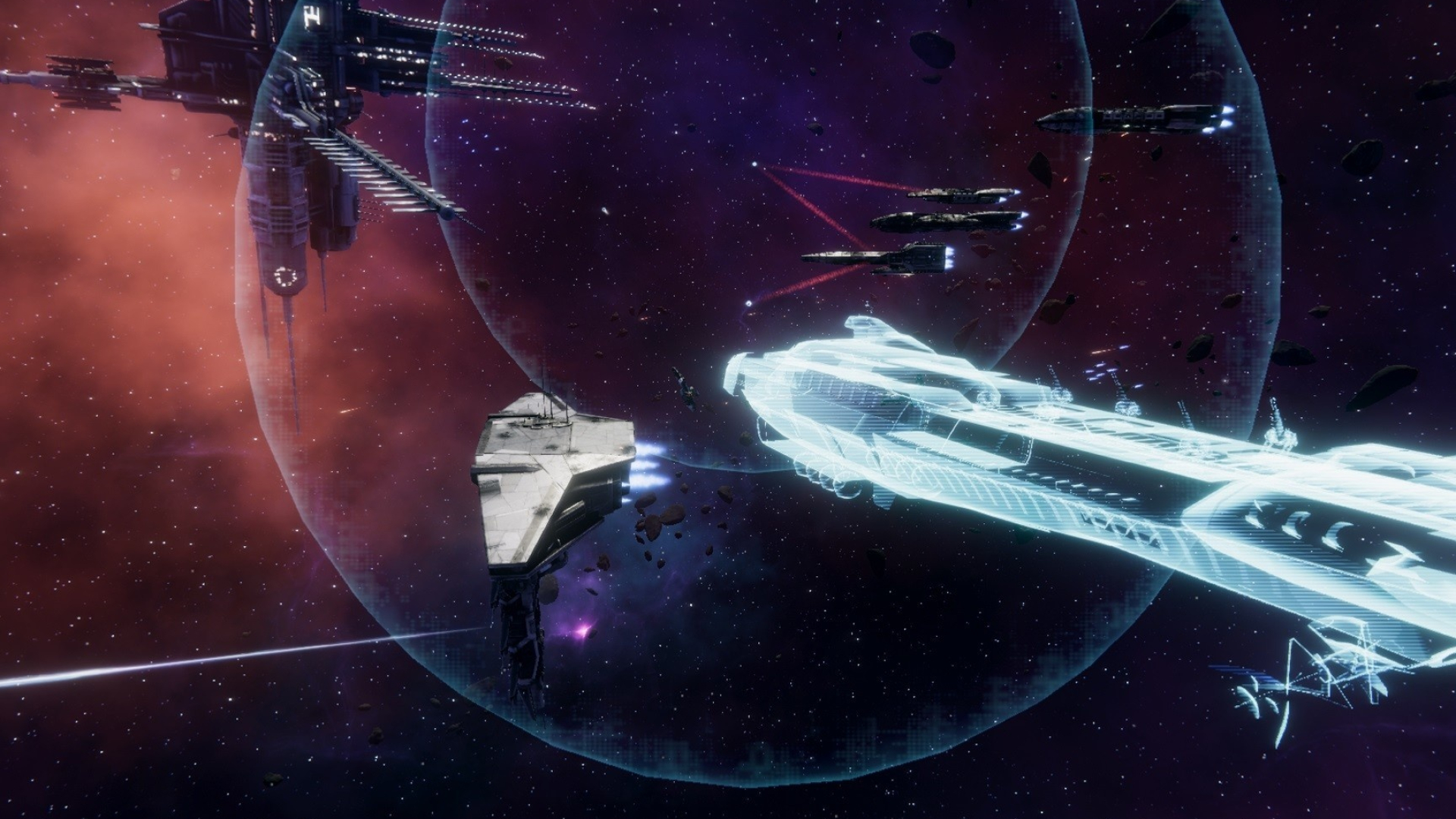 Battlestar Galactica, Deadlock game, Space warfare, Steam, 1920x1080 Full HD Desktop