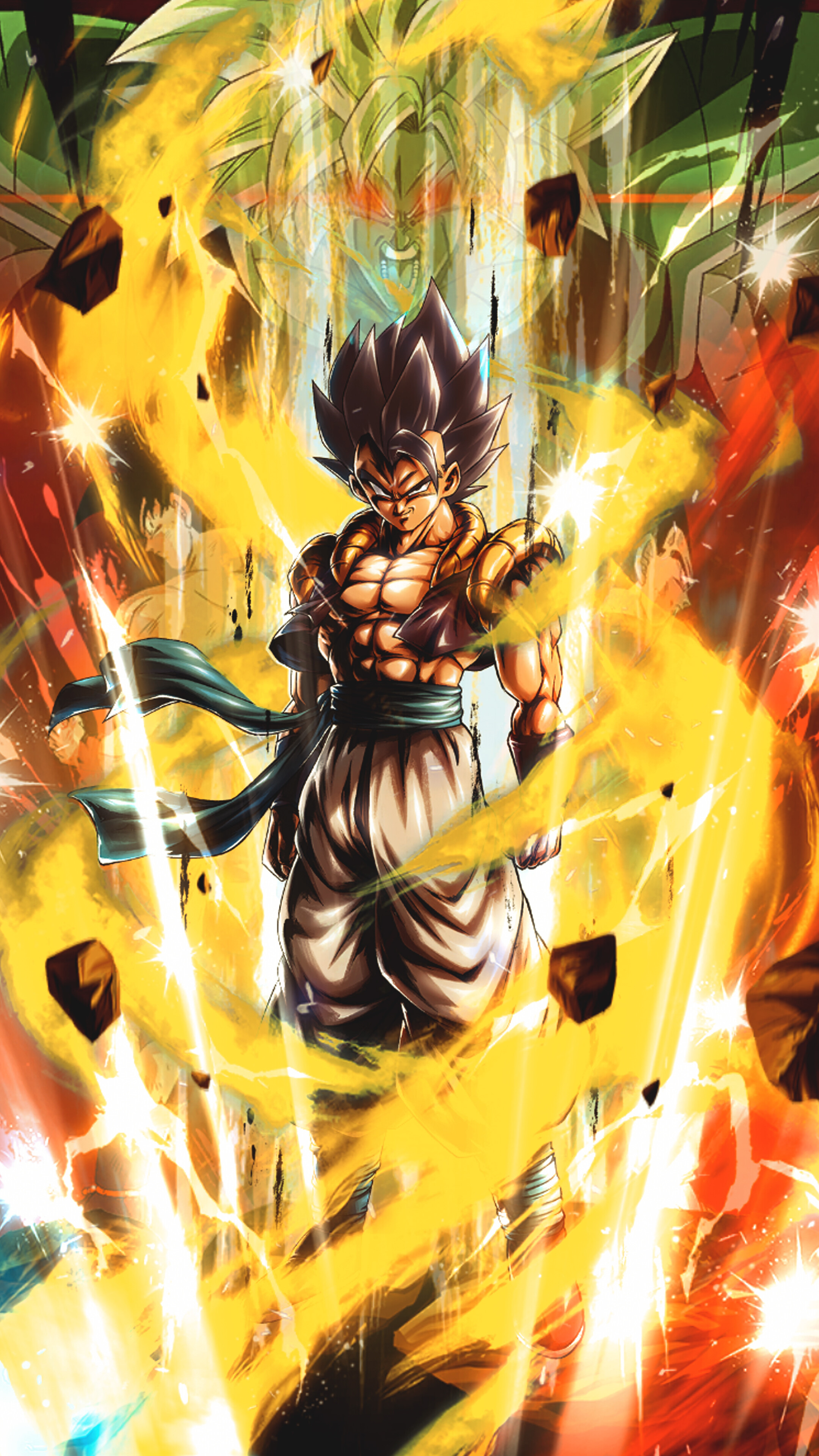 DBZ and Super wallpapers, Phone backgrounds, Super Saiyan art, Epic battles, 2160x3840 4K Phone