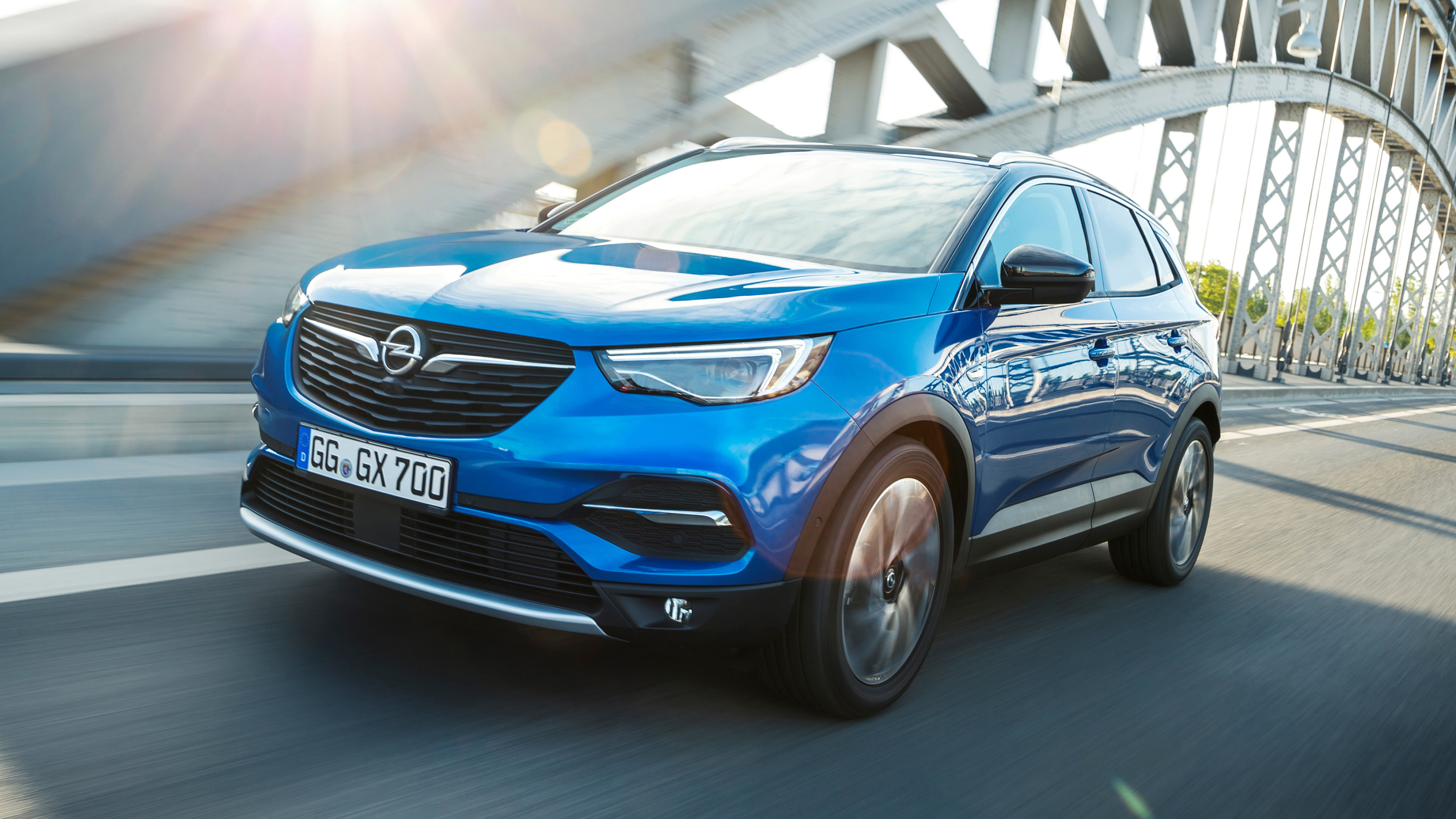 Opel Grandland X, Ultra HD cars, High-quality wallpapers, Automotive photography, 3840x2160 4K Desktop