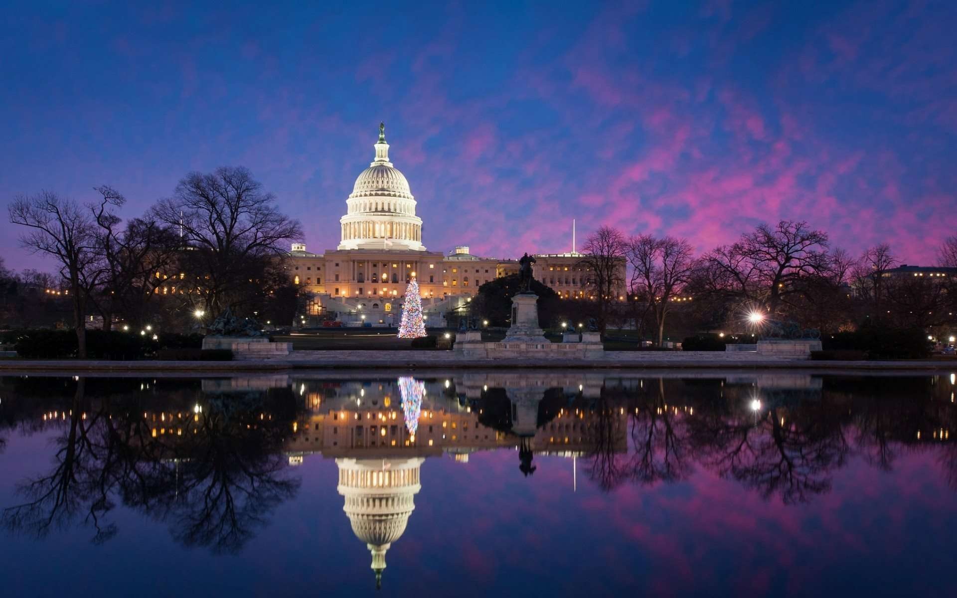 Washington DC Skyline, Historic landmarks, Political power, Monumental city, 1920x1200 HD Desktop