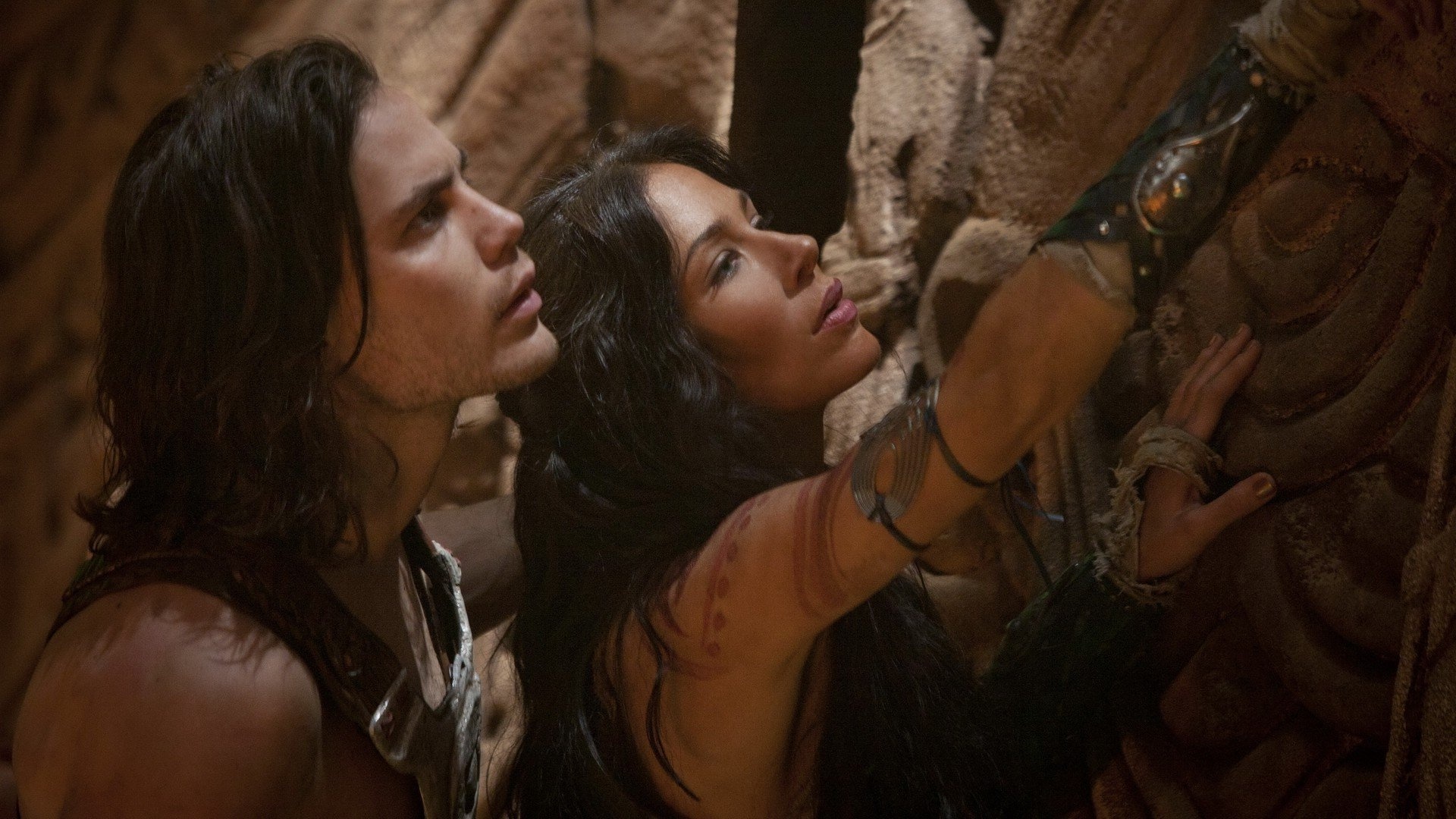 John Carter, Lynn Collins, Brunette actresses, Movie, 1920x1080 Full HD Desktop