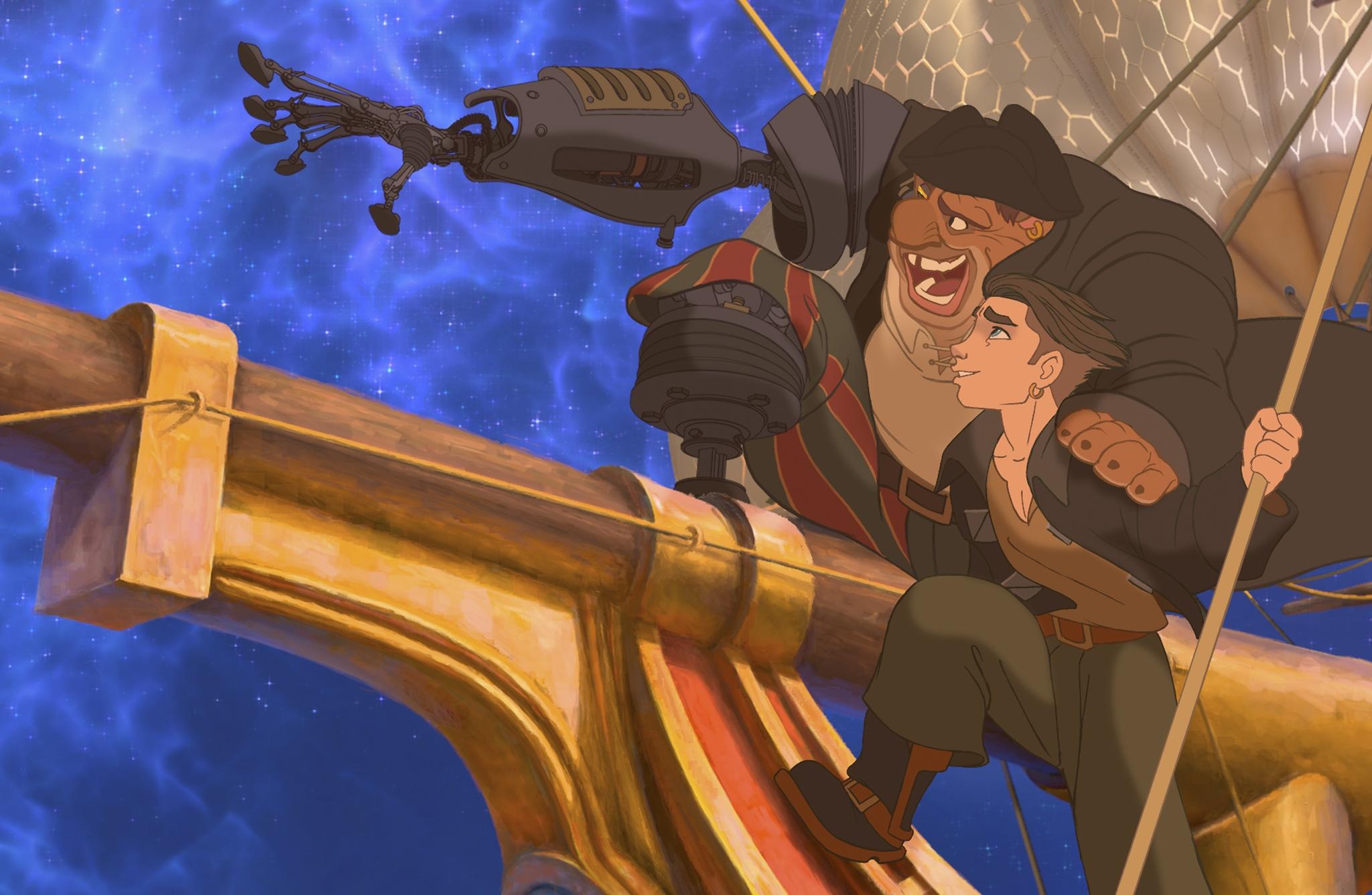 Treasure Planet Animation, Memorable movie critique, Hidden treasures, Adventure in Neverland, 2050x1340 HD Desktop