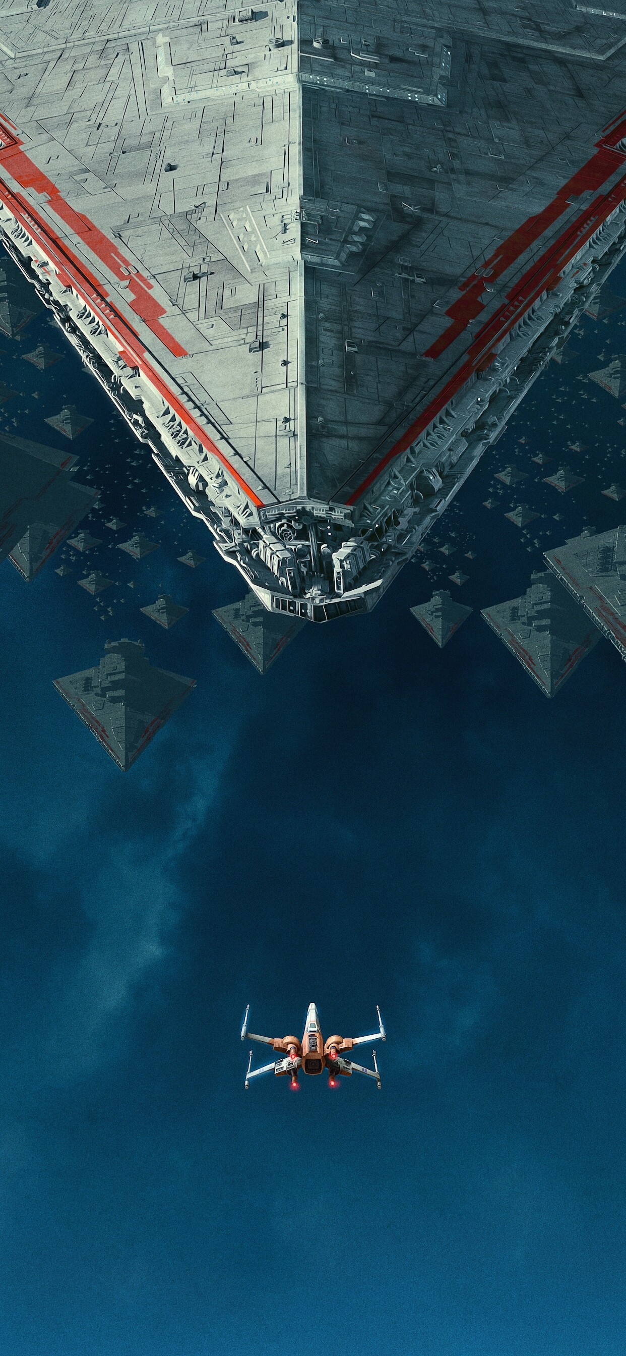 Star Wars saga, Rise of Skywalker, Epic conclusion, Intergalactic adventure, 1250x2690 HD Phone