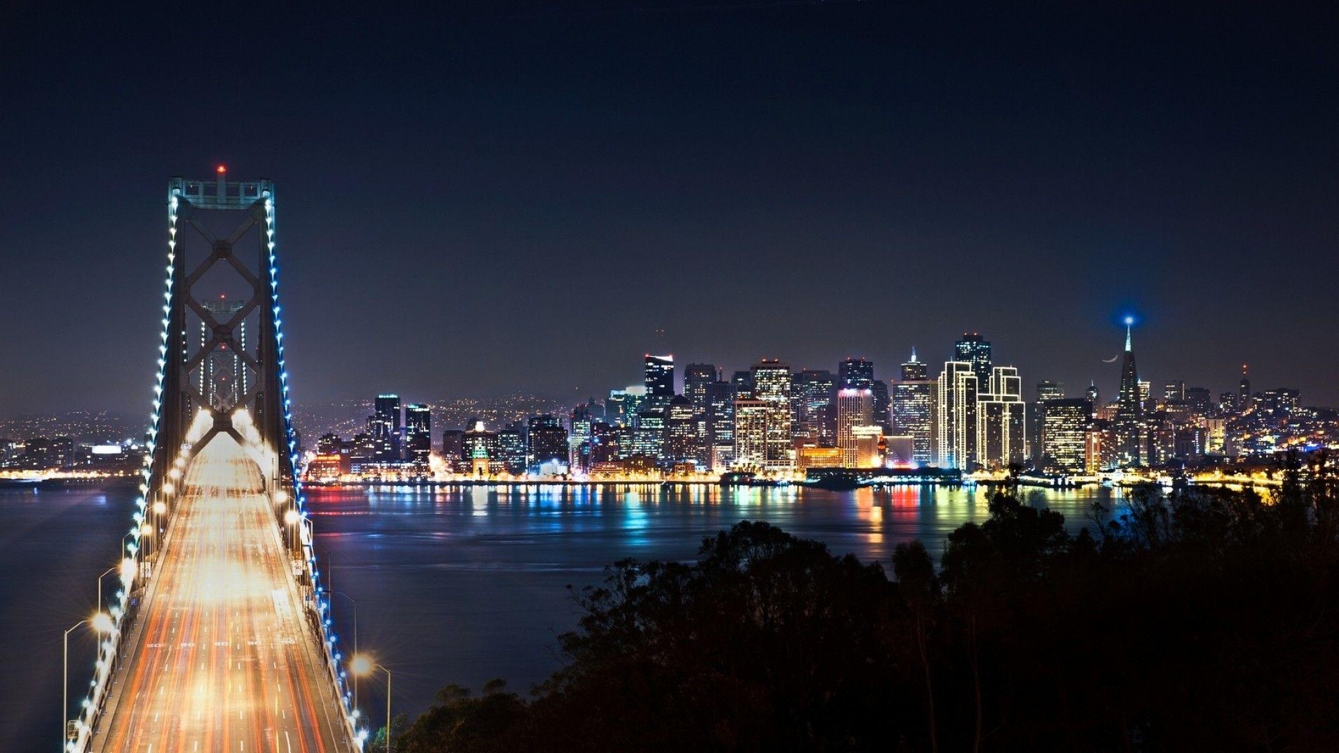 San Francisco Skyline, 4K wallpapers, Cityscape in high resolution, 1920x1080 Full HD Desktop