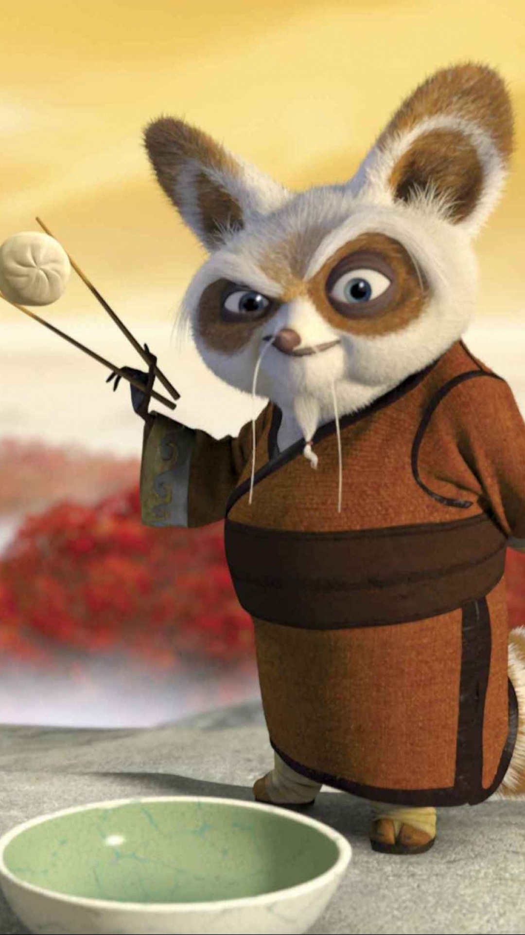 Master Shifu, Kung Fu Panda, Movie franchise, Animated adventure, 1080x1920 Full HD Phone