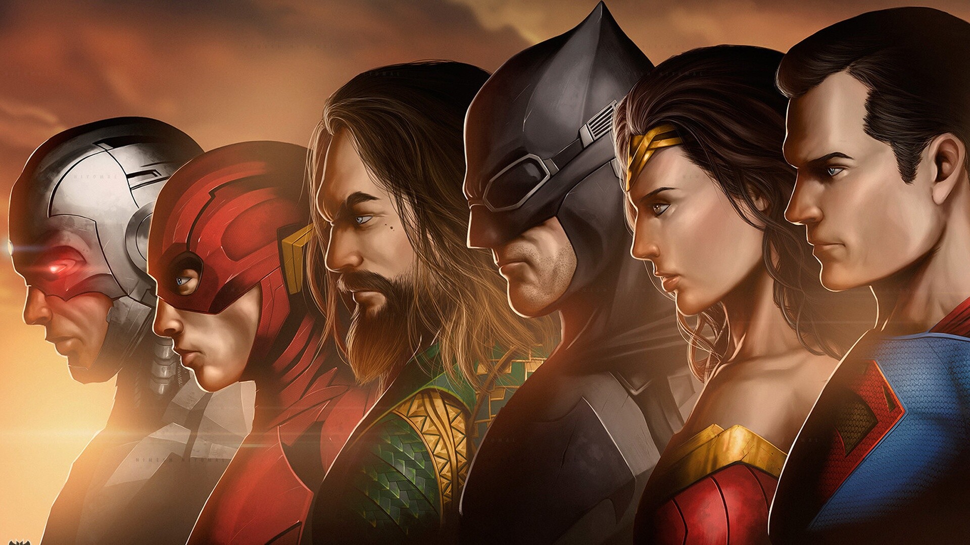 Justice League, Wallpapers, DC, Superheroes, 1920x1080 Full HD Desktop