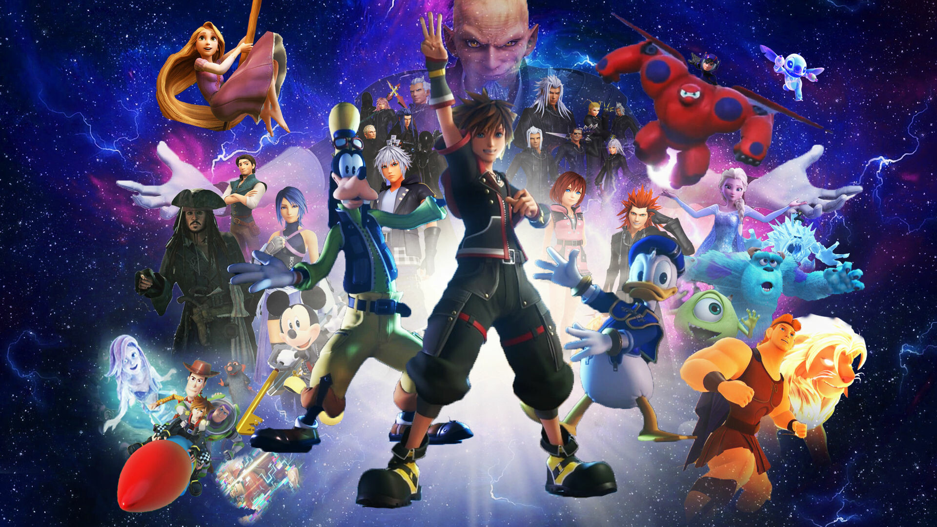 Kingdom Hearts, Wallpapers, Pocket Tactics, Gaming, 1920x1080 Full HD Desktop