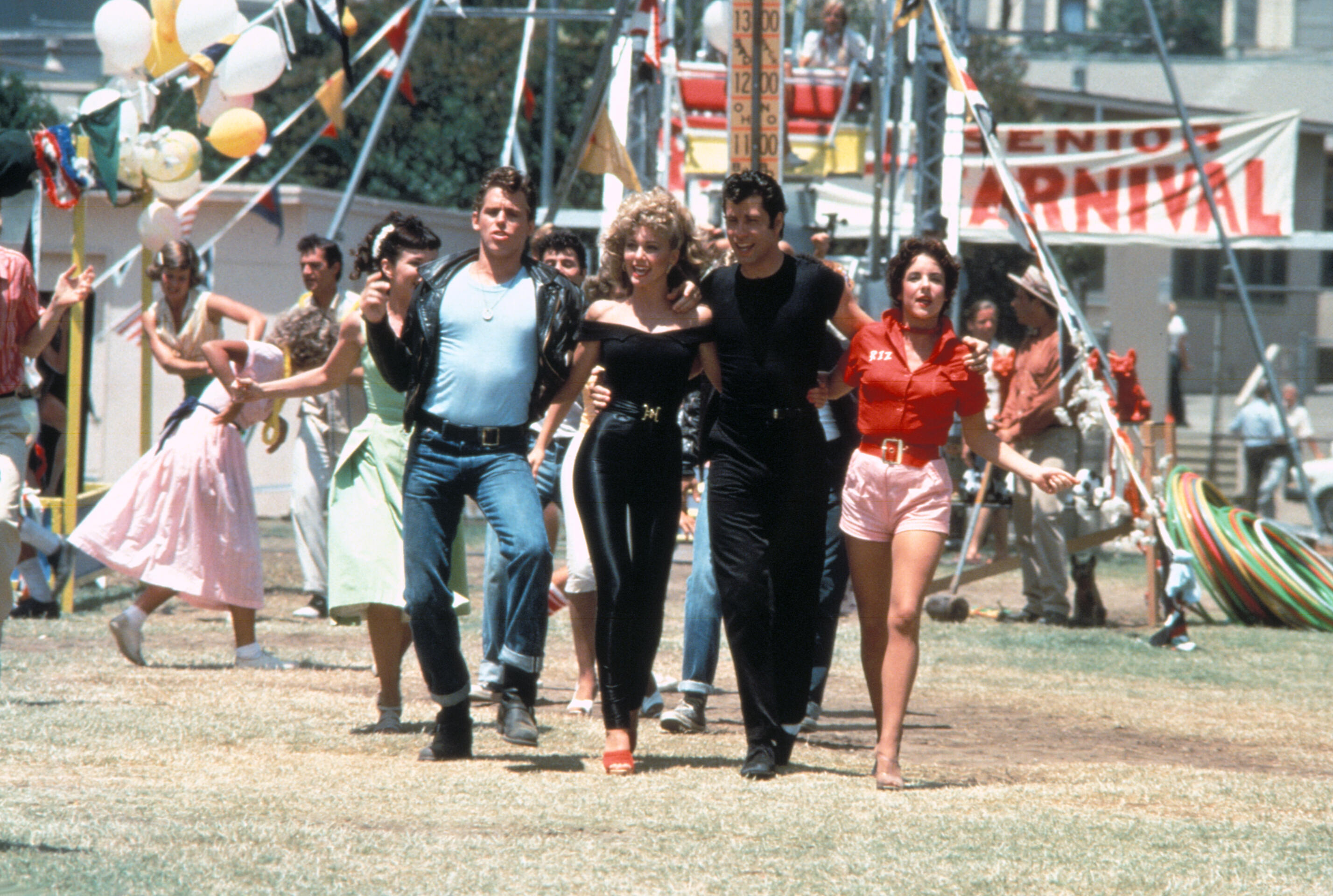 Grease, Movie image, Vintage vibe, Iconic, 2860x1920 HD Desktop