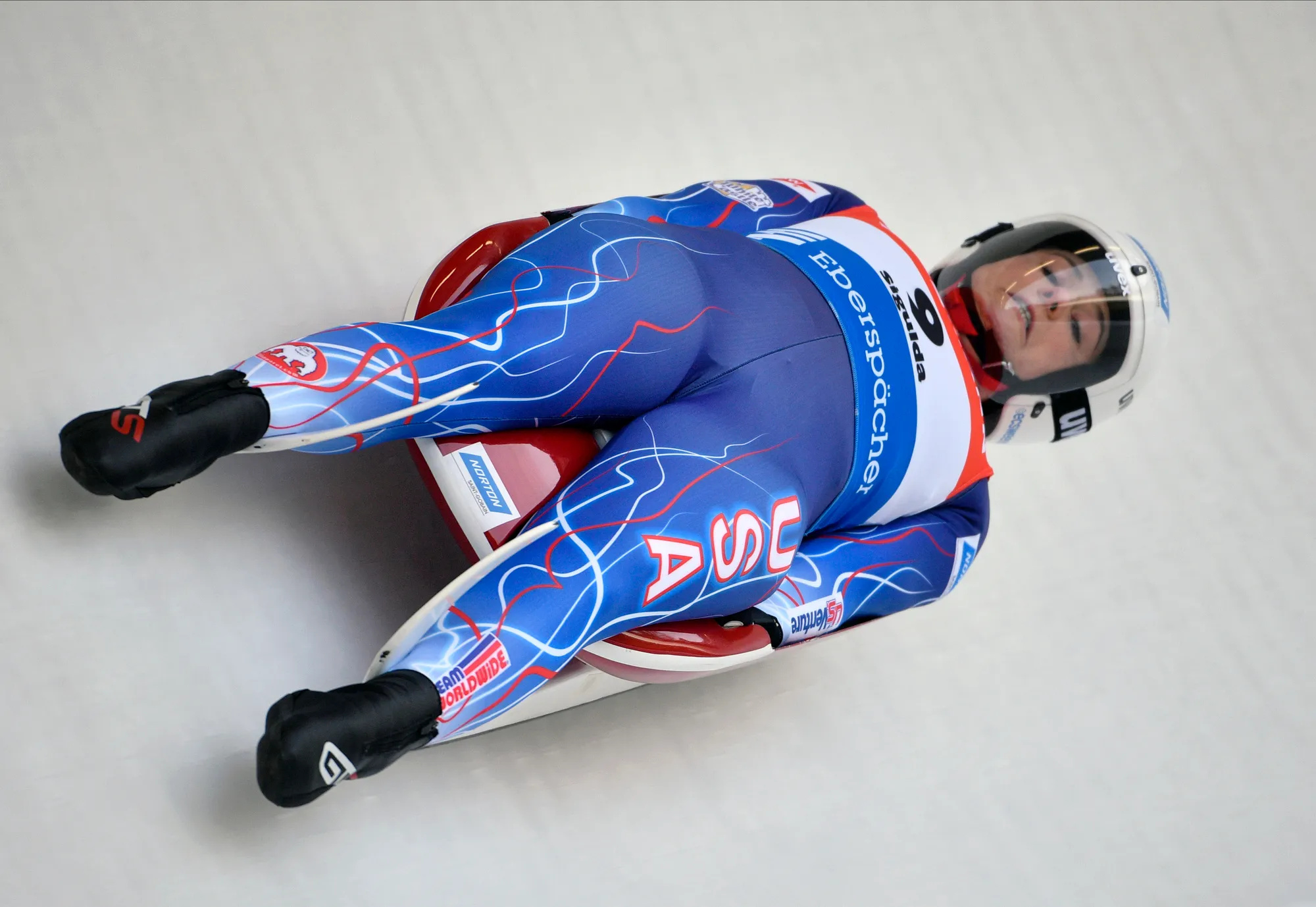 Luge, Horrific crash, Pyeongchang, Olympic berth, 2000x1380 HD Desktop