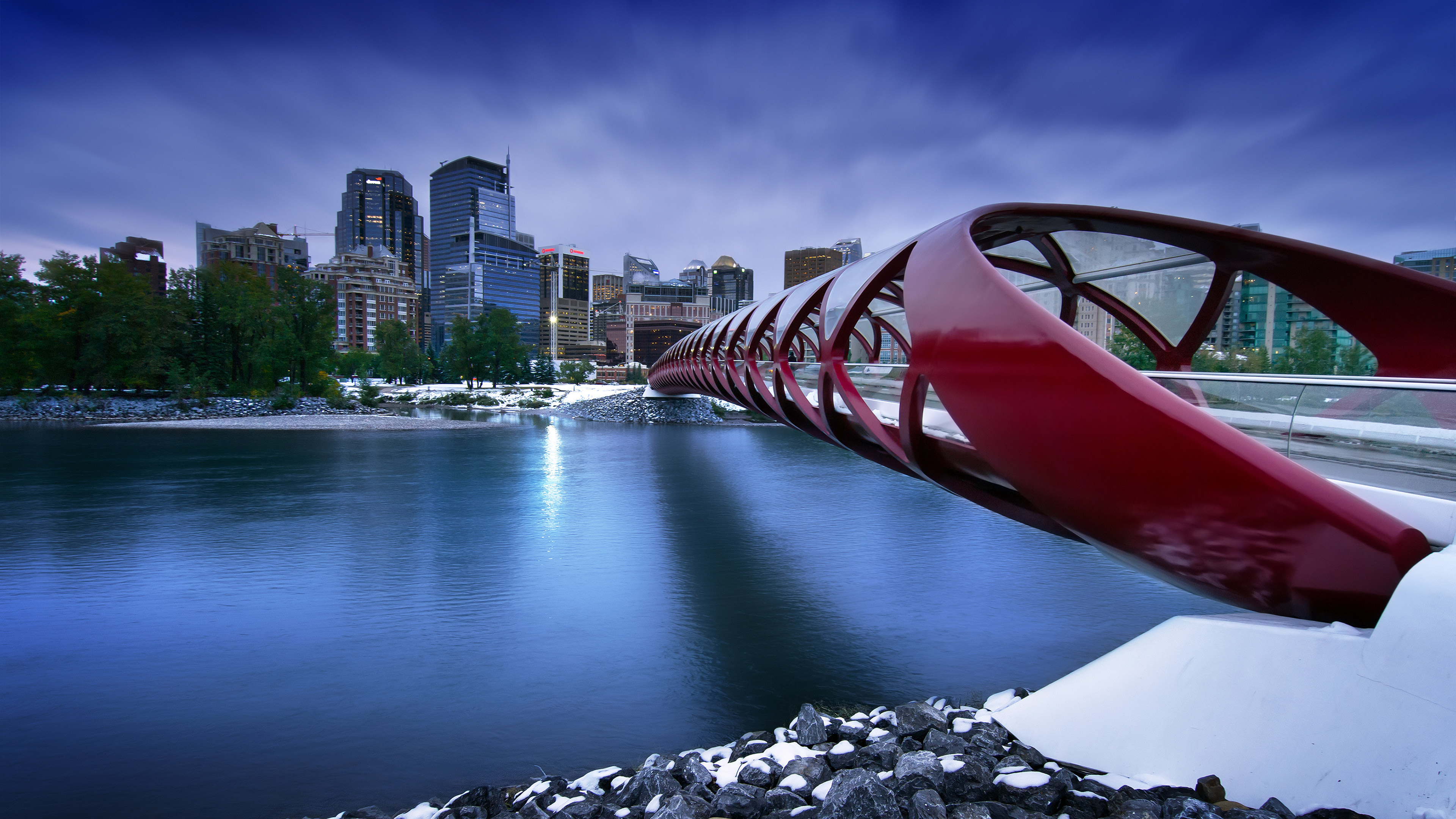 Travels, Bridge, Peace Bridge, World, 3840x2160 4K Desktop