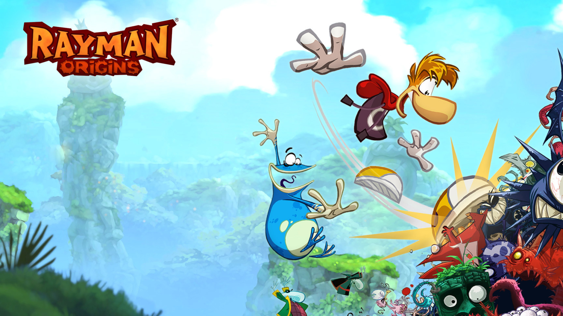 Platform game, Rayman origins, HD wallpaper, Background image, 1920x1080 Full HD Desktop