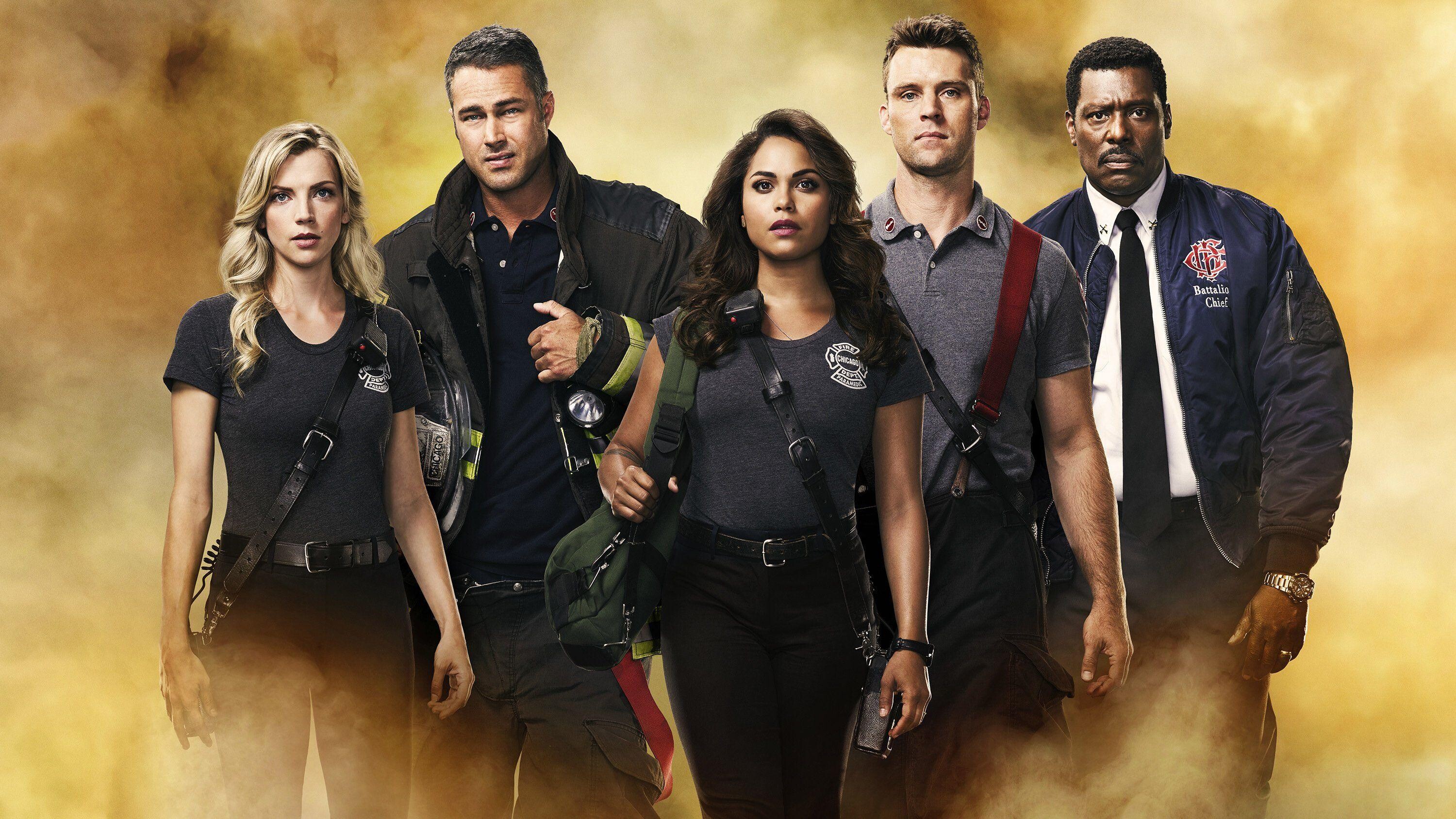 Chicago Fire TV series, cast wallpapers, TV shows, Chicago Fire, 3000x1690 HD Desktop