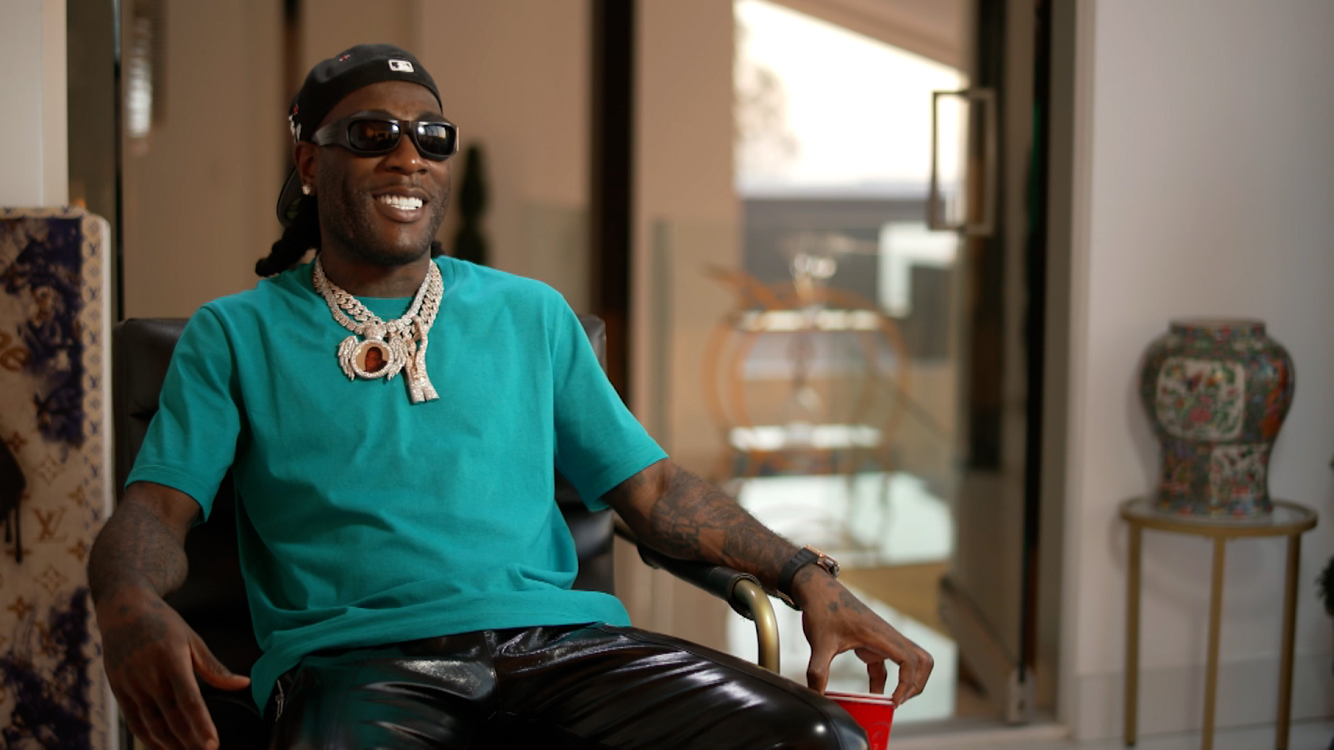 Burna Boy, Music interview, Touring experiences, CNN video, 1920x1080 Full HD Desktop