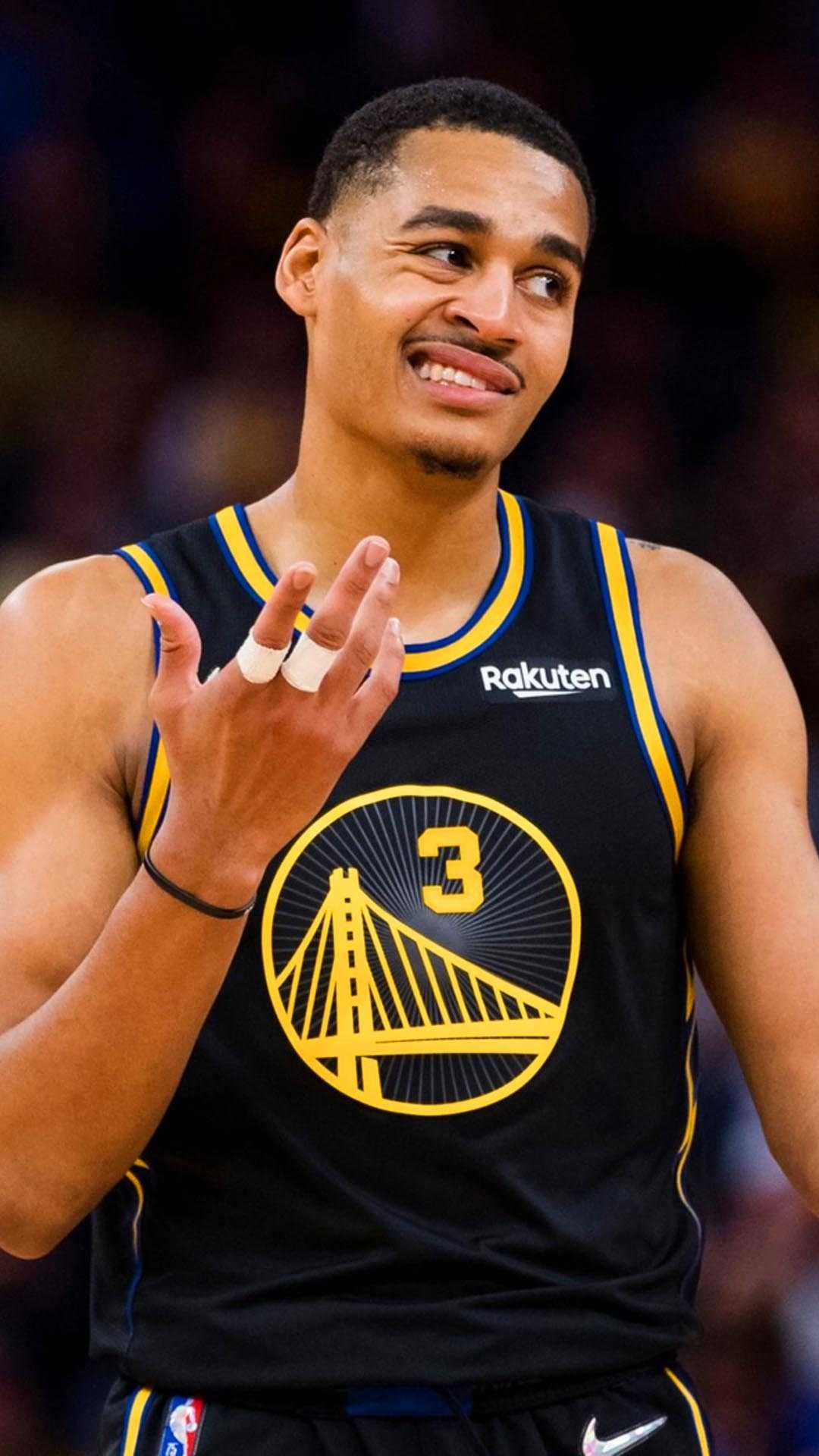 Jordan Poole, Wallpaper, Basketball talent, Rising star, 1080x1920 Full HD Phone