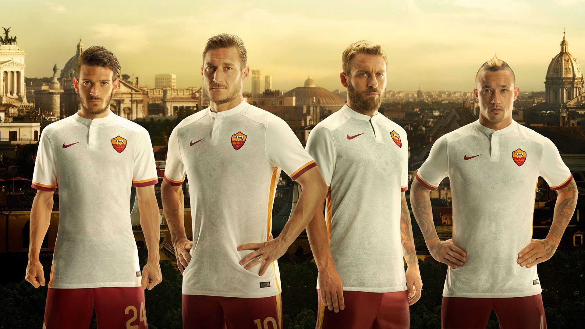 Nike away kit, Francesco Totti Wallpaper, 1920x1080 Full HD Desktop