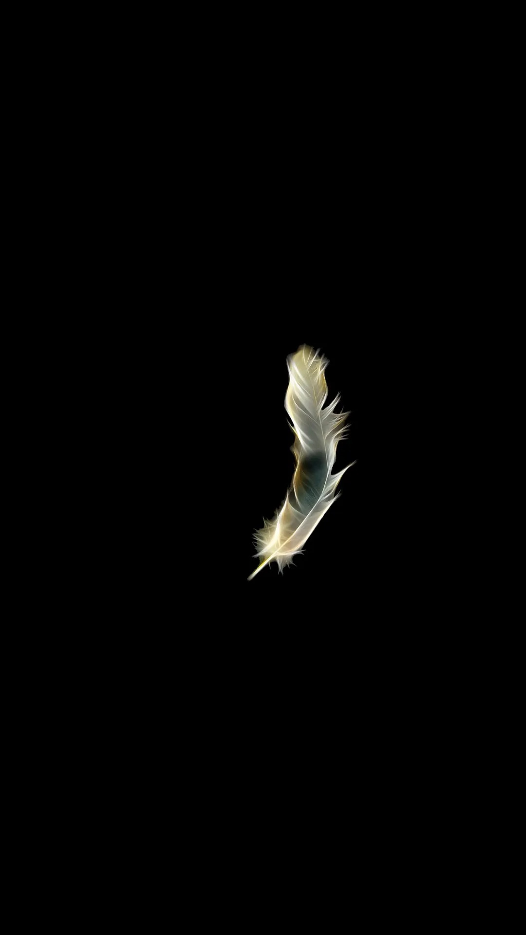 Feather silhouette, Dark background, Abstract wallpapers, Huawei Nova 4e, 1080x1920 Full HD Phone