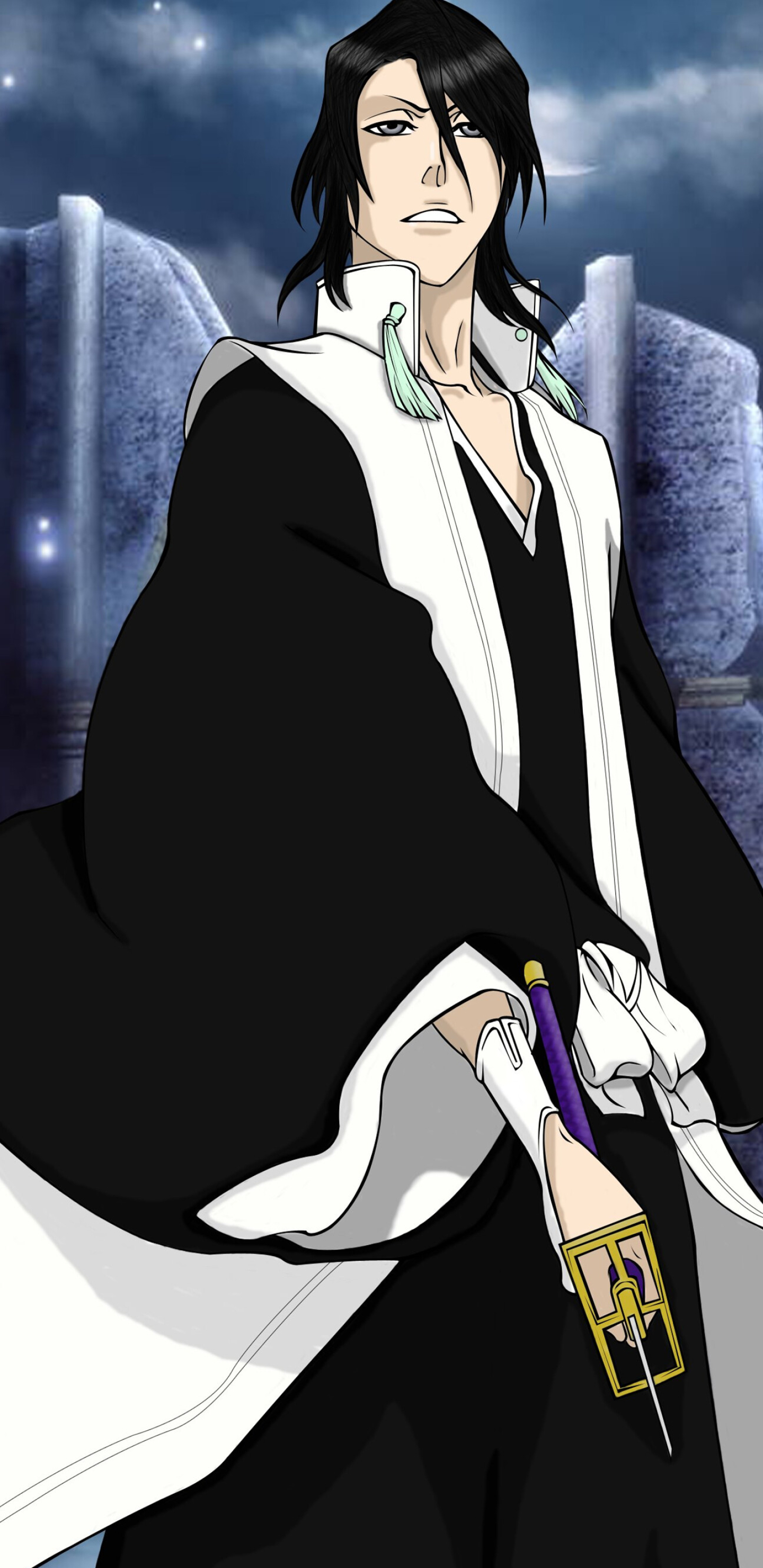 Byakuya Kuchiki, Bleach: Thousand Year Blood War Wallpaper, 1440x2960 HD Phone