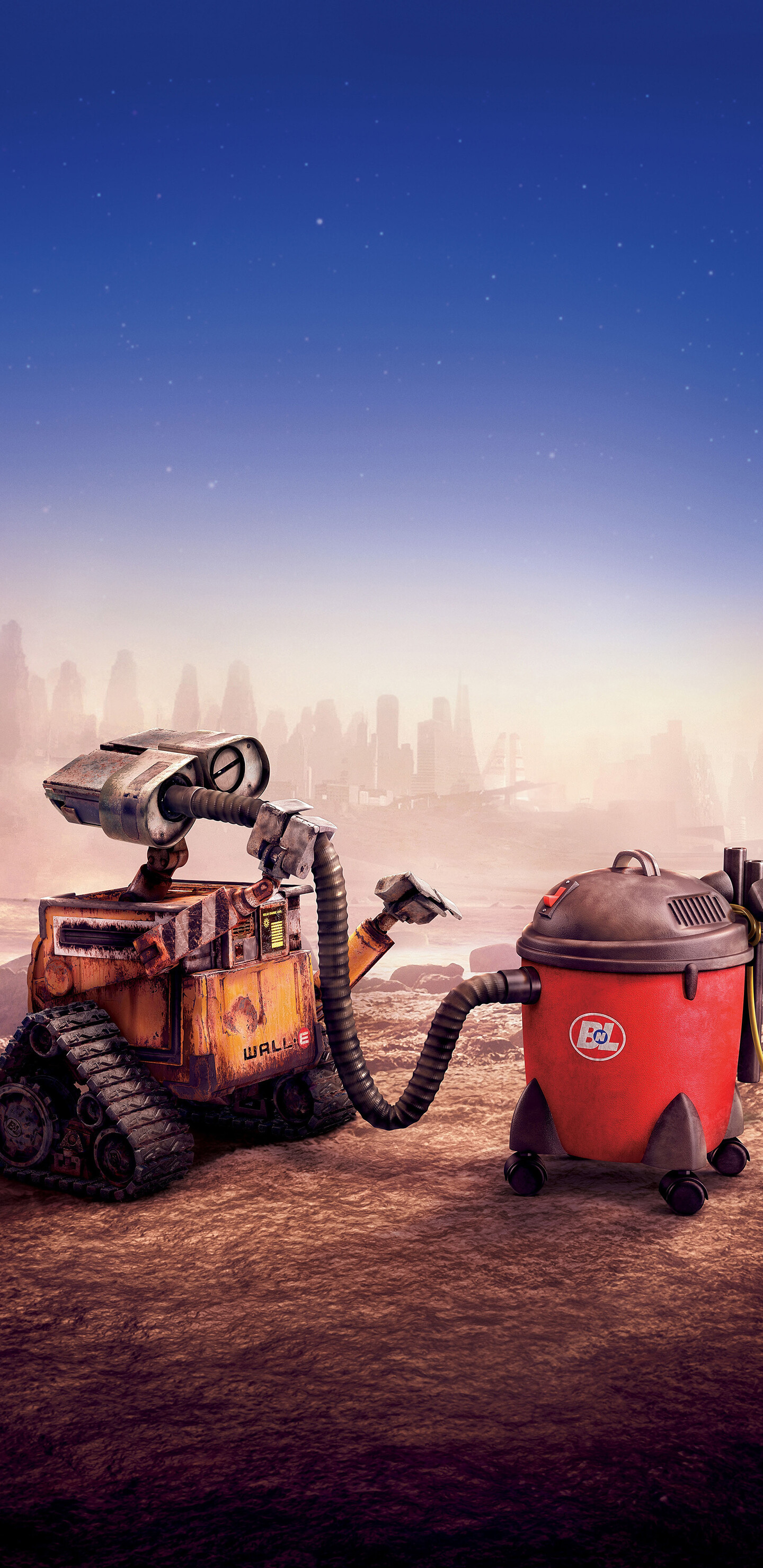 WALLE, Movie wallpaper, 4K resolution, High-quality imagery, 1440x2960 HD Phone