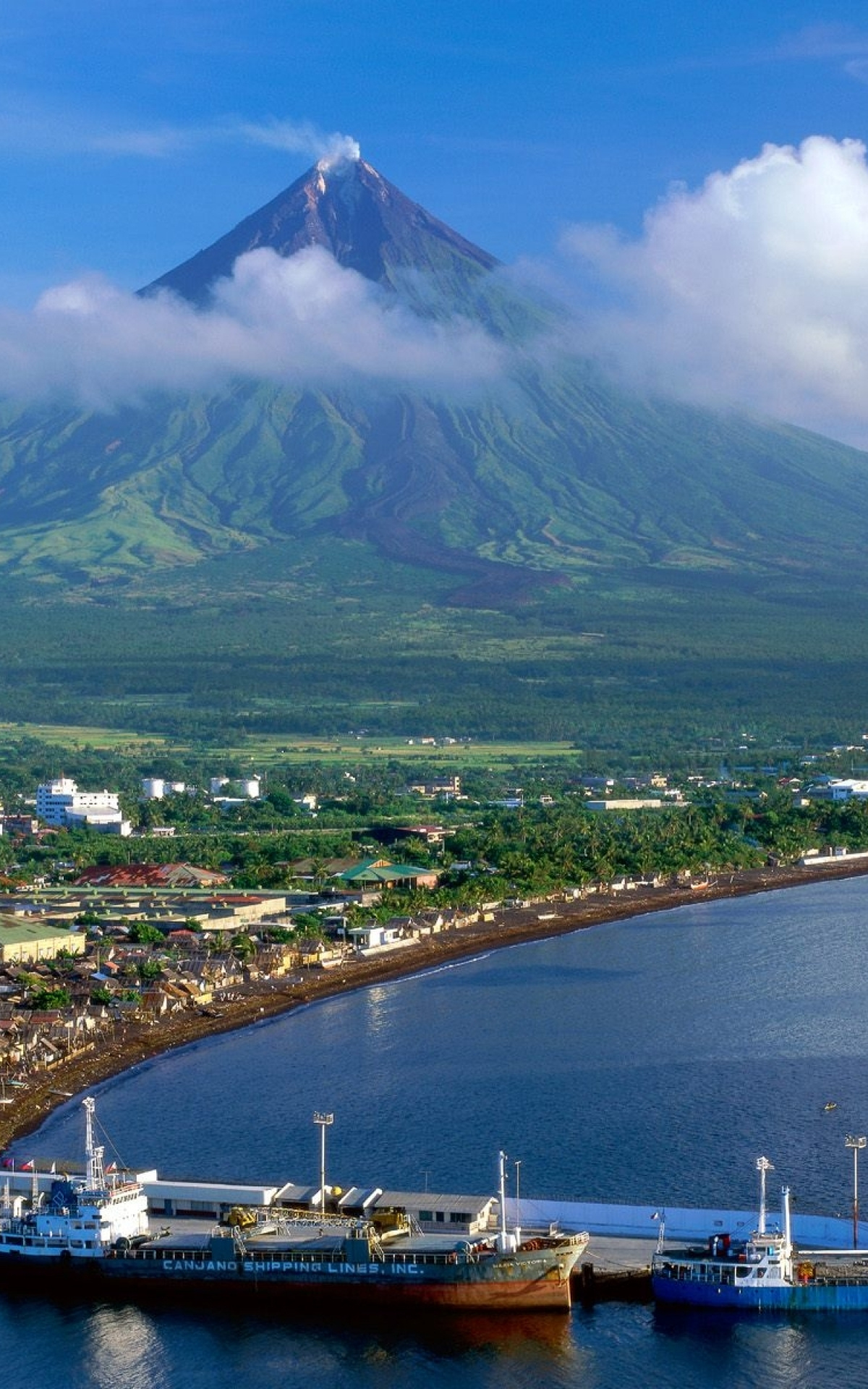 Mayon Volcano download, 3D and abstract wallpapers, High-quality images, Desktop and mobile, 1200x1920 HD Phone