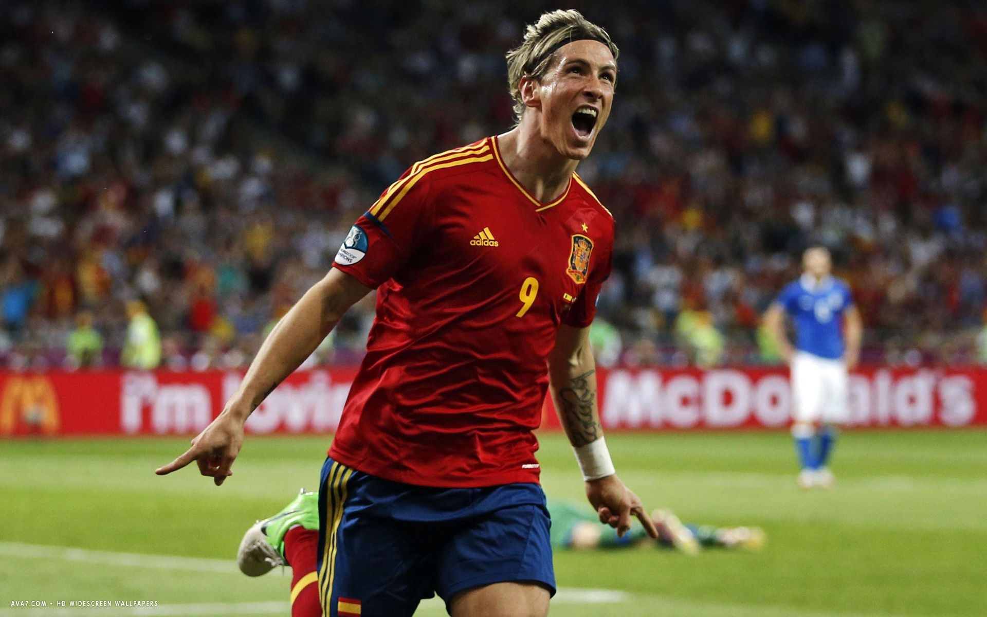 Euro 2012, Fernando Torres Wallpaper, 1920x1200 HD Desktop