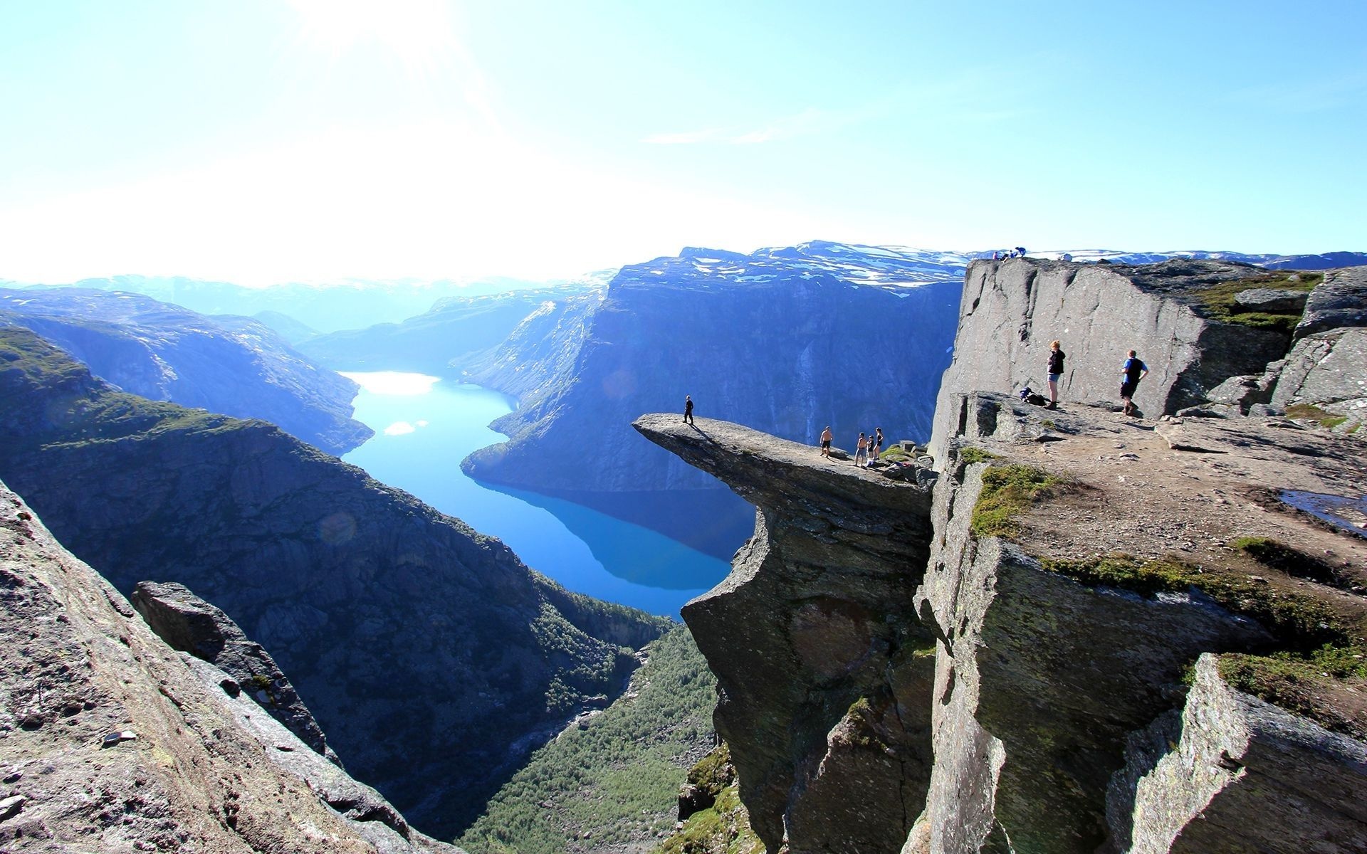 Trolltunga spectacle, Norwegian natural charm, Outdoor adventure, Bucket list destination, 1920x1200 HD Desktop