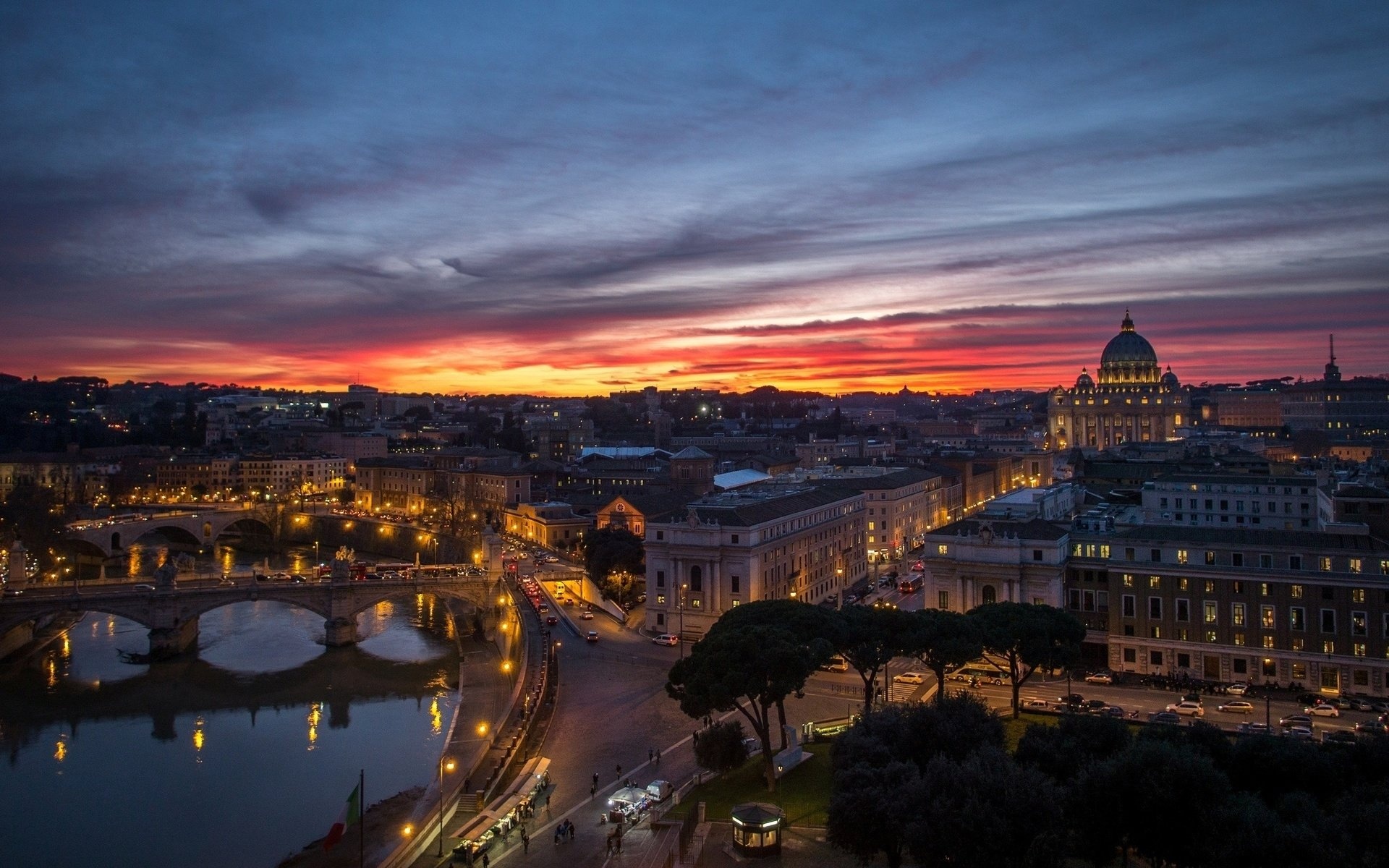 Rome HD wallpaper, Stunning visuals, City's charm, Mesmerizing backdrop, 1920x1200 HD Desktop