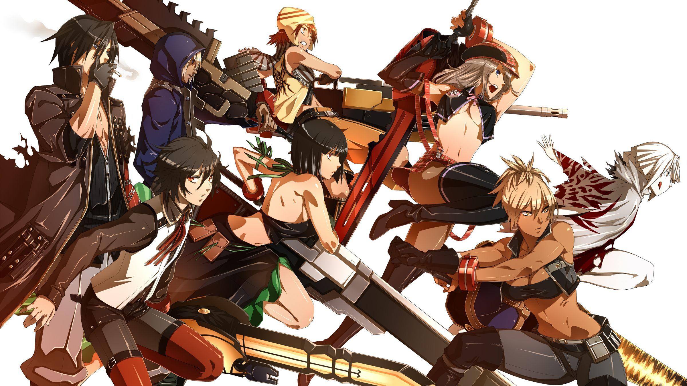 God Eater game, Dark fantasy artwork, Video game aesthetics, Atmospheric setting, 2400x1350 HD Desktop