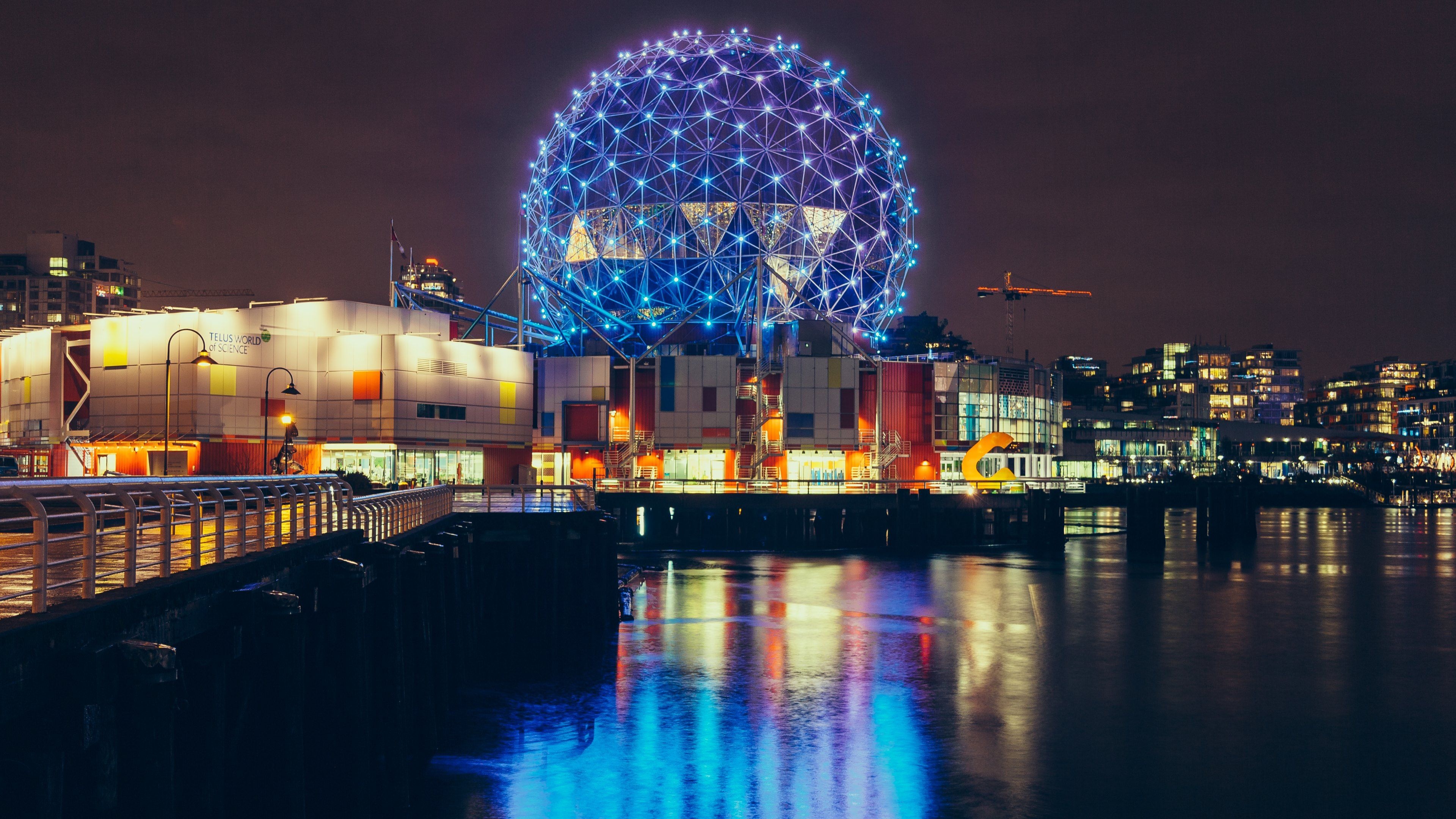 Vancouver cityscape, Canadian travel destination, Beautiful skyline, Urban exploration, 3840x2160 4K Desktop