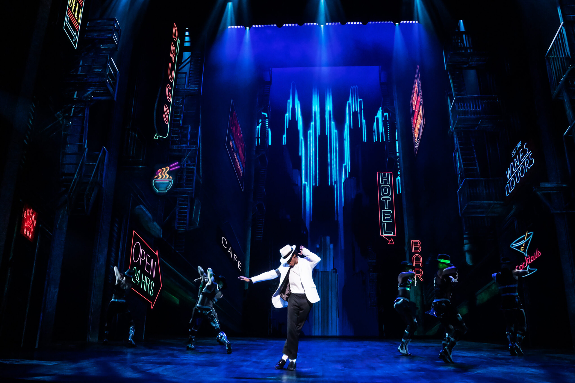 MJ the Musical, NYC production, Michael Jackson tribute, Iconic hits, 1920x1280 HD Desktop