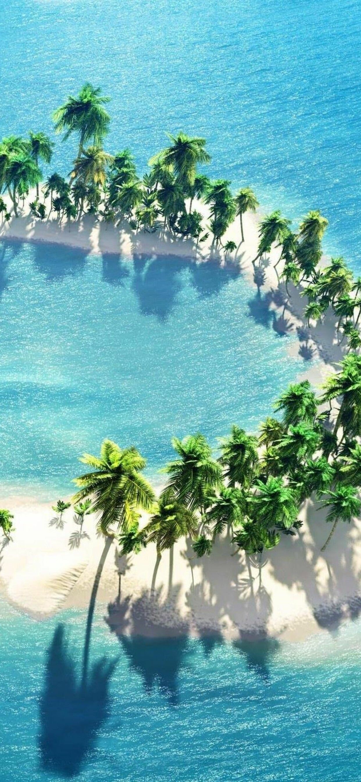 Exotic island paradise, Pristine shores, Unforgettable beauty, Tropical haven, 1250x2690 HD Phone