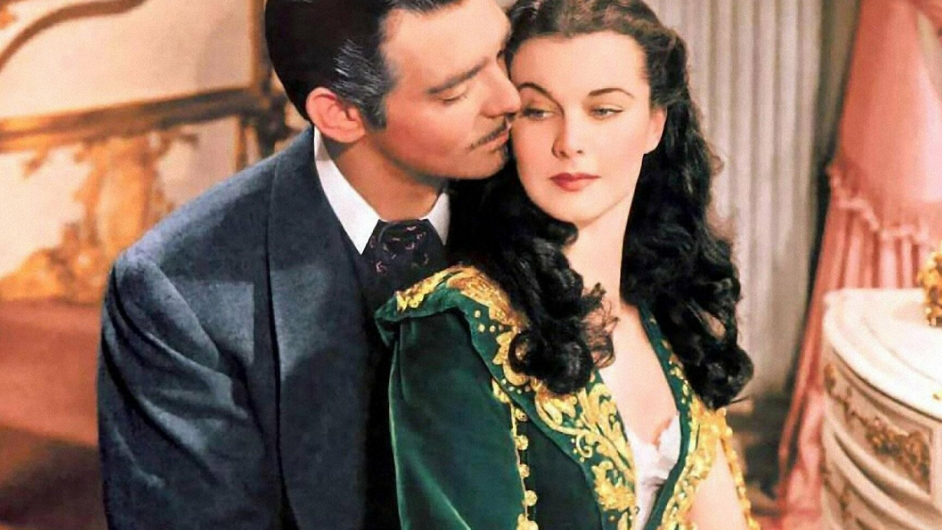 Gone with the Wind, Vintage wallpaper, Timeless classic, Romantic saga, 1920x1080 Full HD Desktop