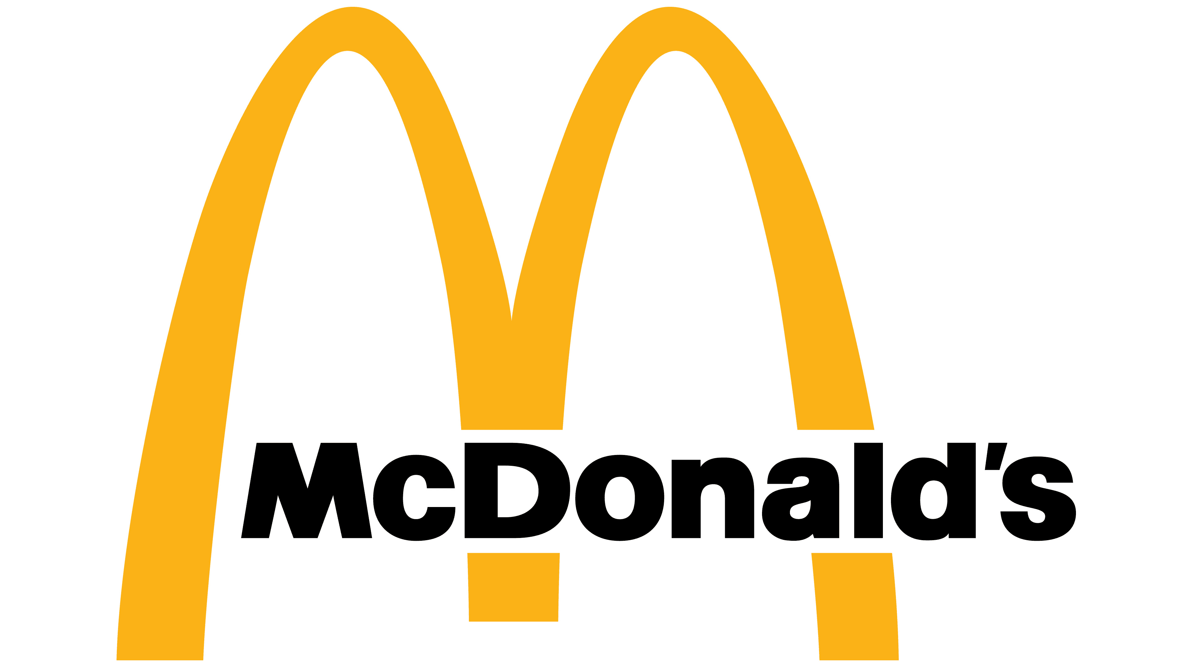 Distinctive McDonald's logo, Memorable branding, 3840x2160 4K Desktop