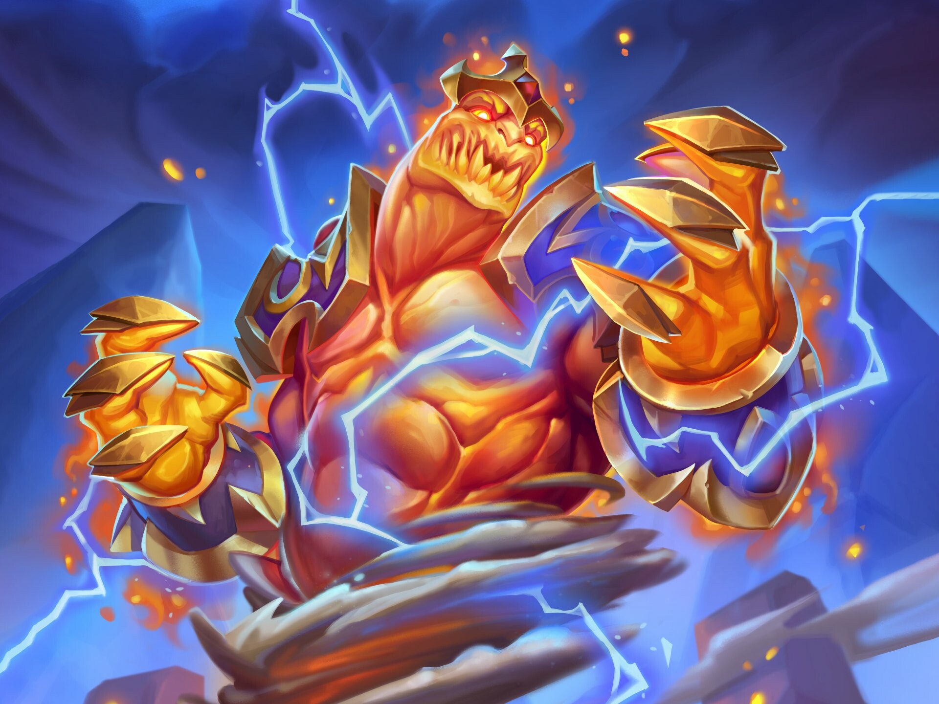 Baron Geddon, Hearthstone Wallpaper, 1920x1440 HD Desktop