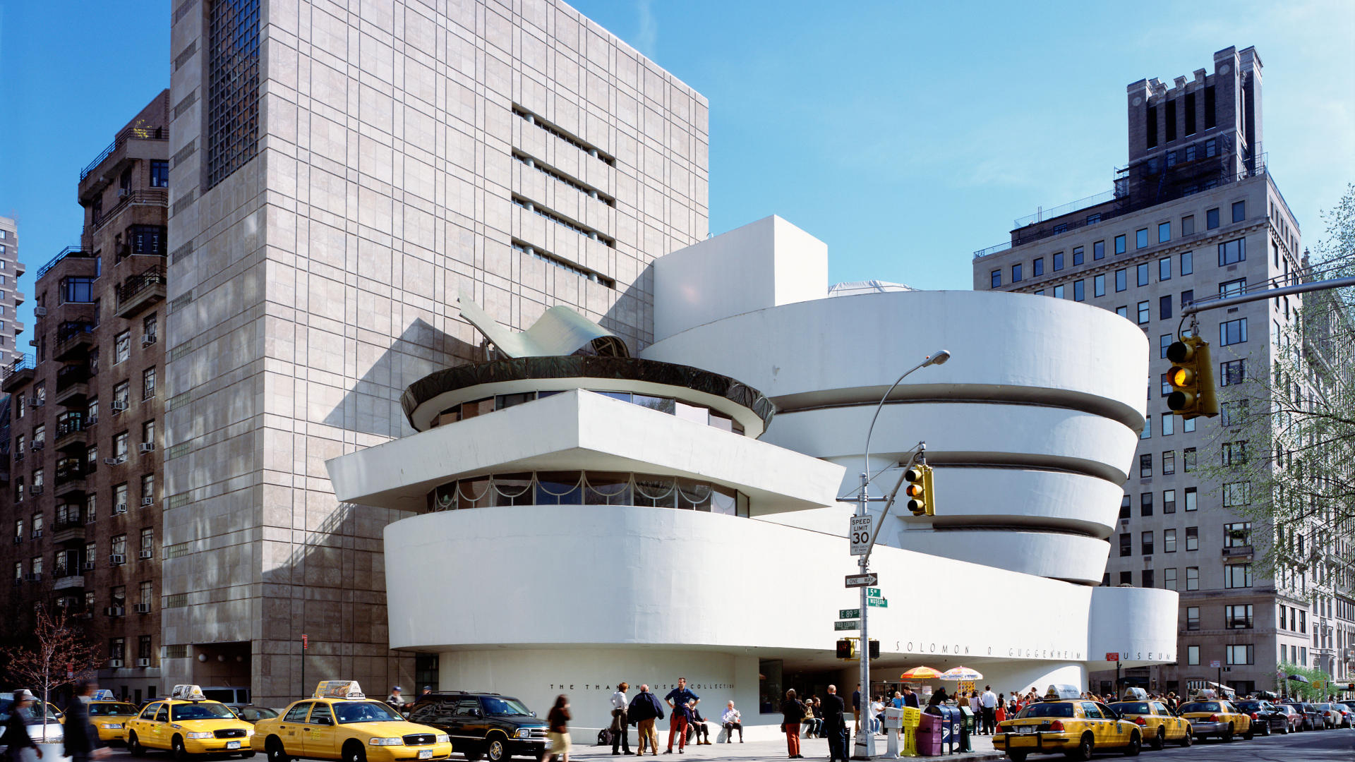 Solomon R. Guggenheim, New York, Fonds d'cran, HD gratuits, 1920x1080 Full HD Desktop