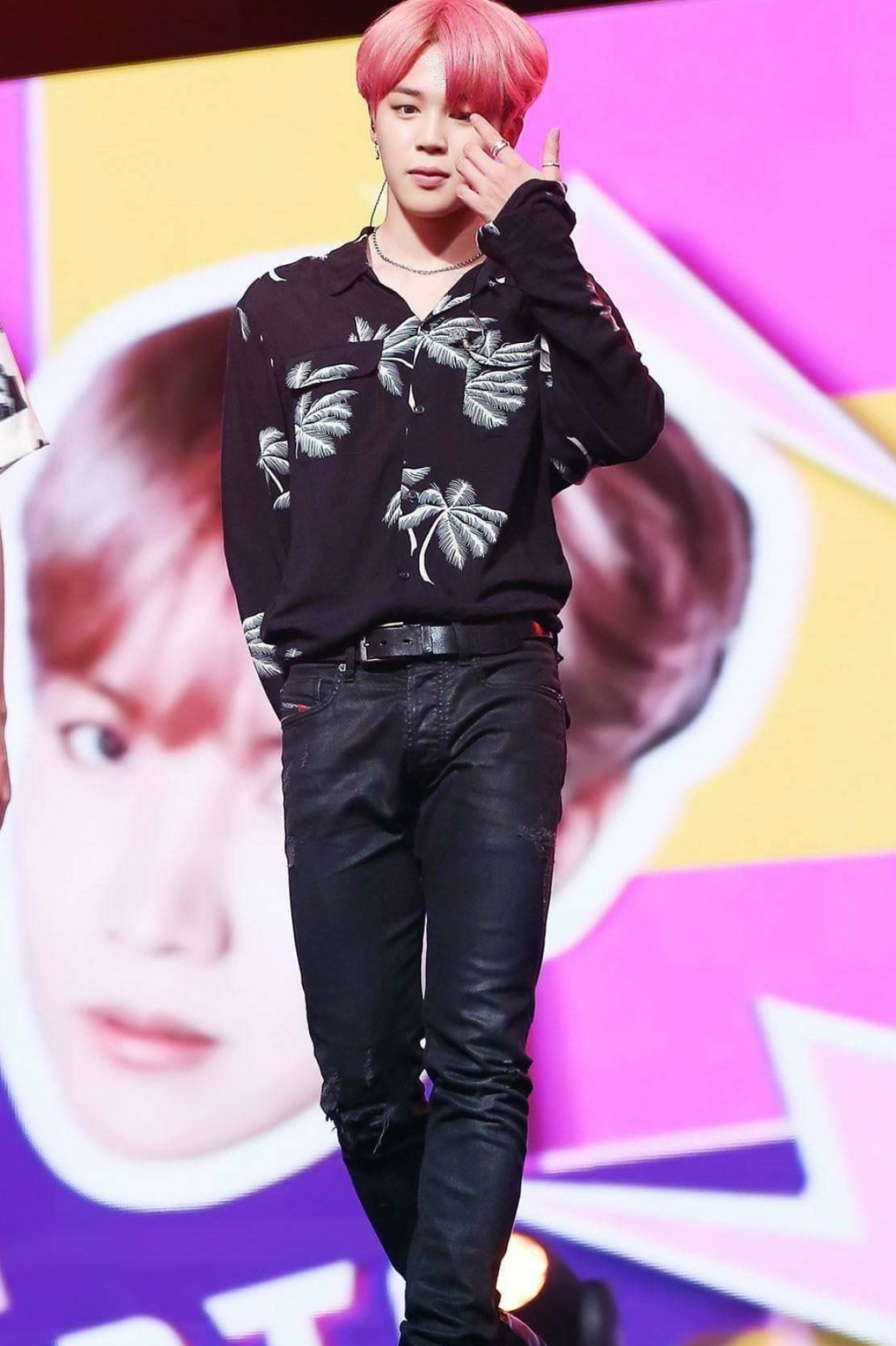 Jimin (BTS), BTS fandom, Jimin's charm, Music Bank performance, 1370x2050 HD Phone