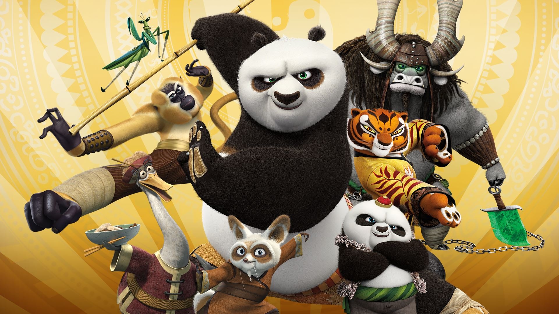 Showdown of Legendary Legends, Kung Fu Panda Wallpaper, 1920x1080 Full HD Desktop