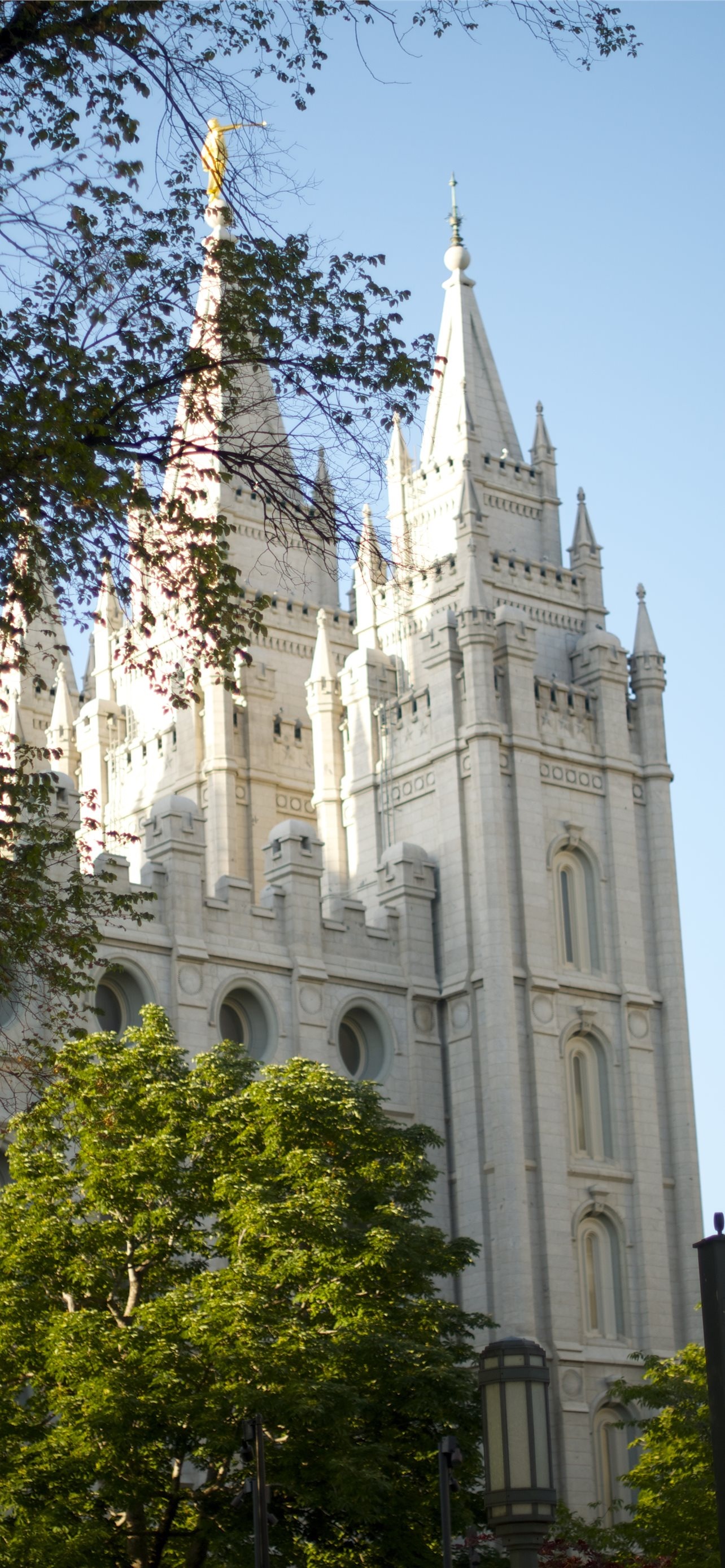 Salt Lake Temple, Latest iPhone wallpapers, 1290x2780 HD Phone