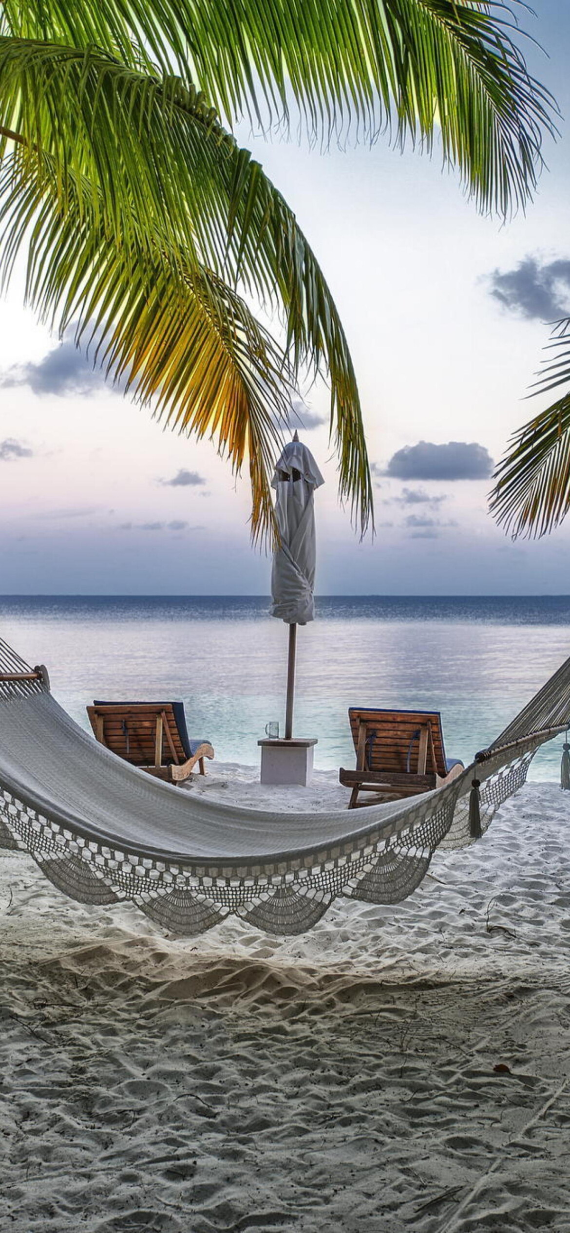 Hammock, Beaches Wallpaper, 1170x2540 HD Phone