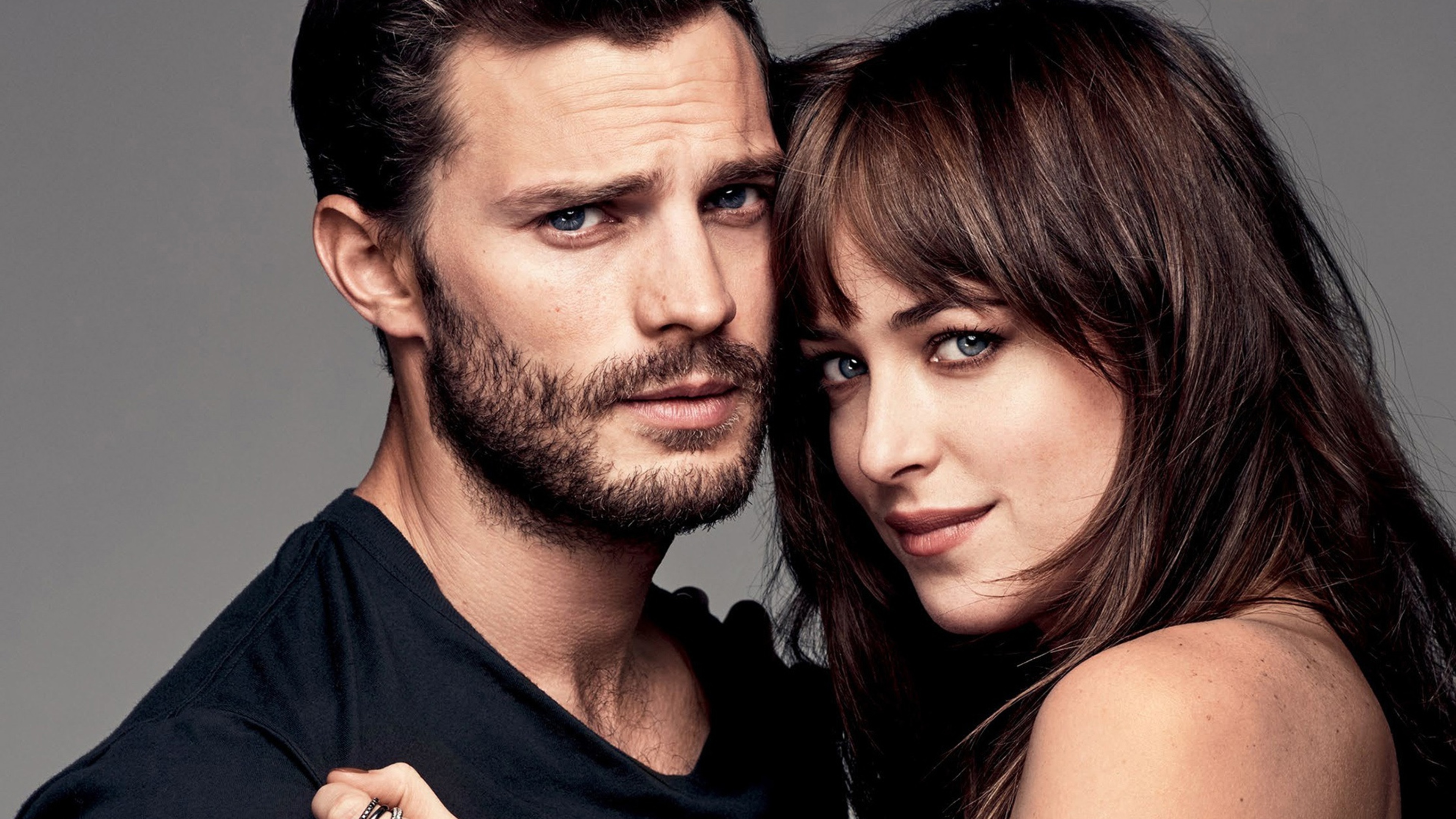 Jamie Dornan, Dakota Johnson, 4k HD wallpapers, Celebrities, 3840x2160 4K Desktop