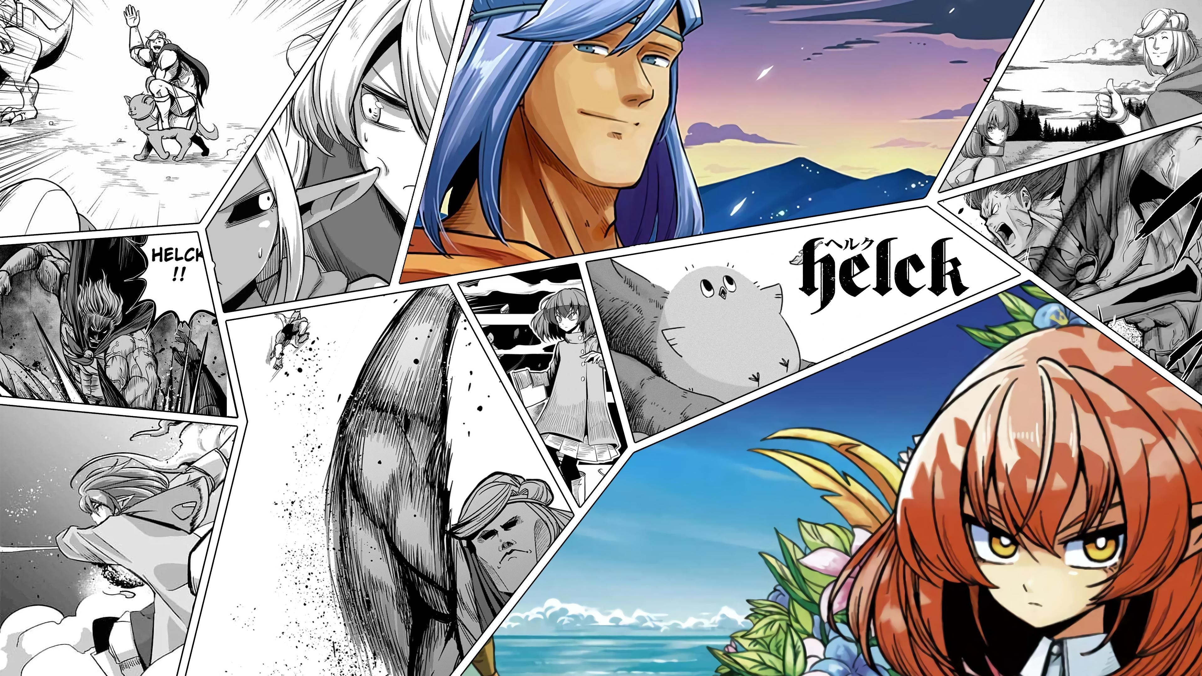 Helck, Manga Wallpaper, 3840x2160 4K Desktop