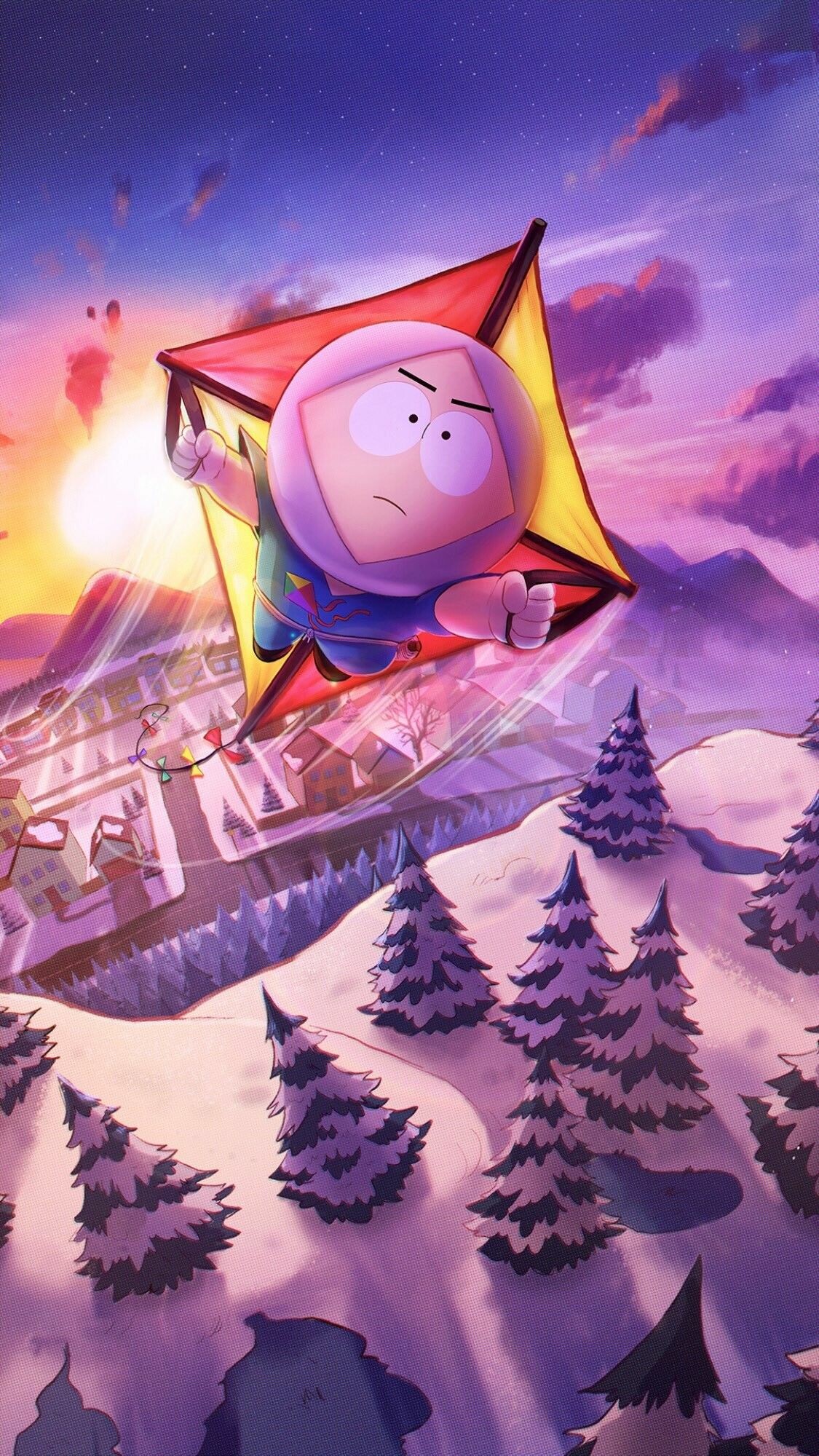 Human Kite, South Park Wallpaper, 1130x2000 HD Phone