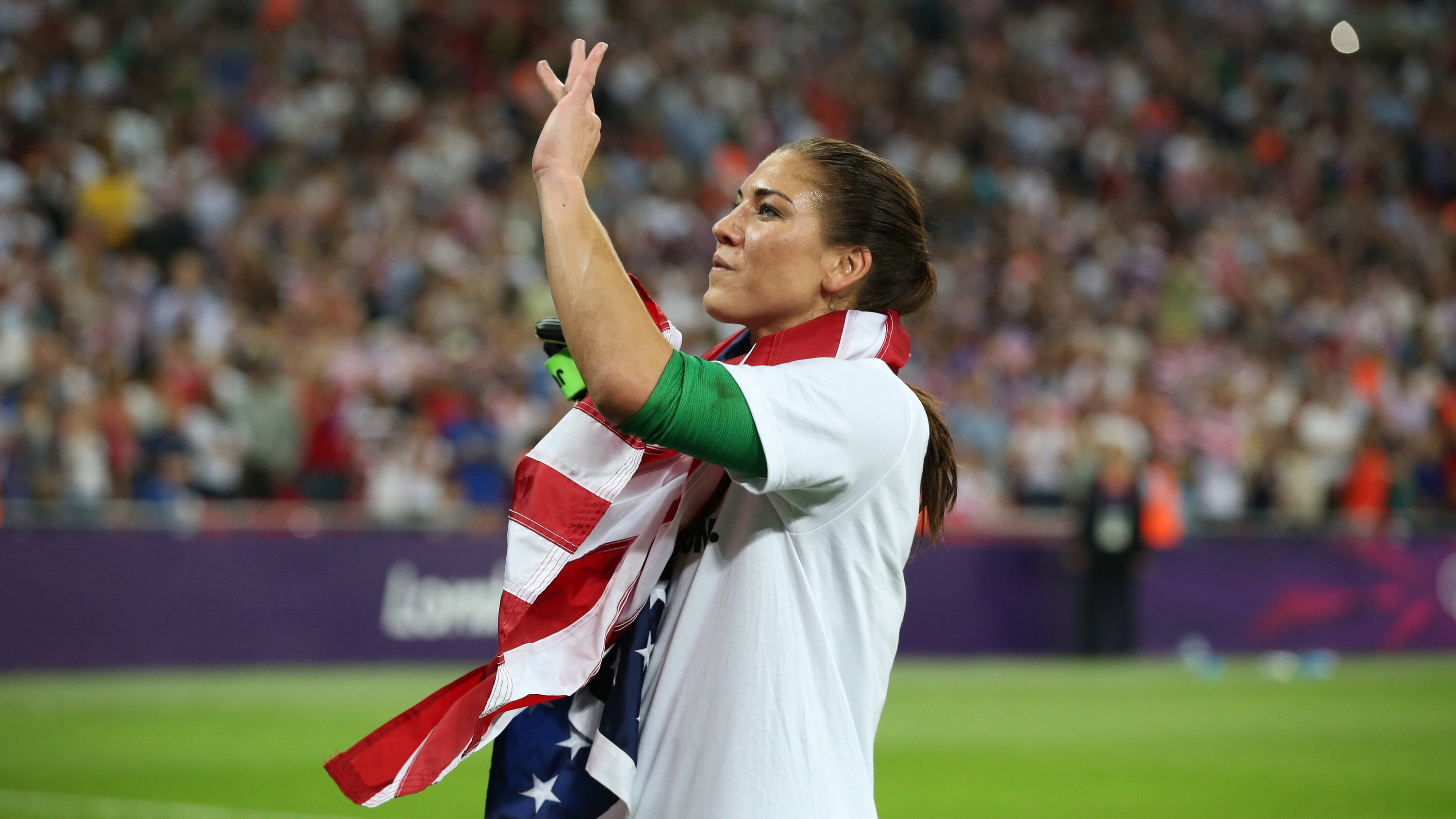 Summer Olympics 2012, Hope Solo Wallpaper, 3000x1690 HD Desktop