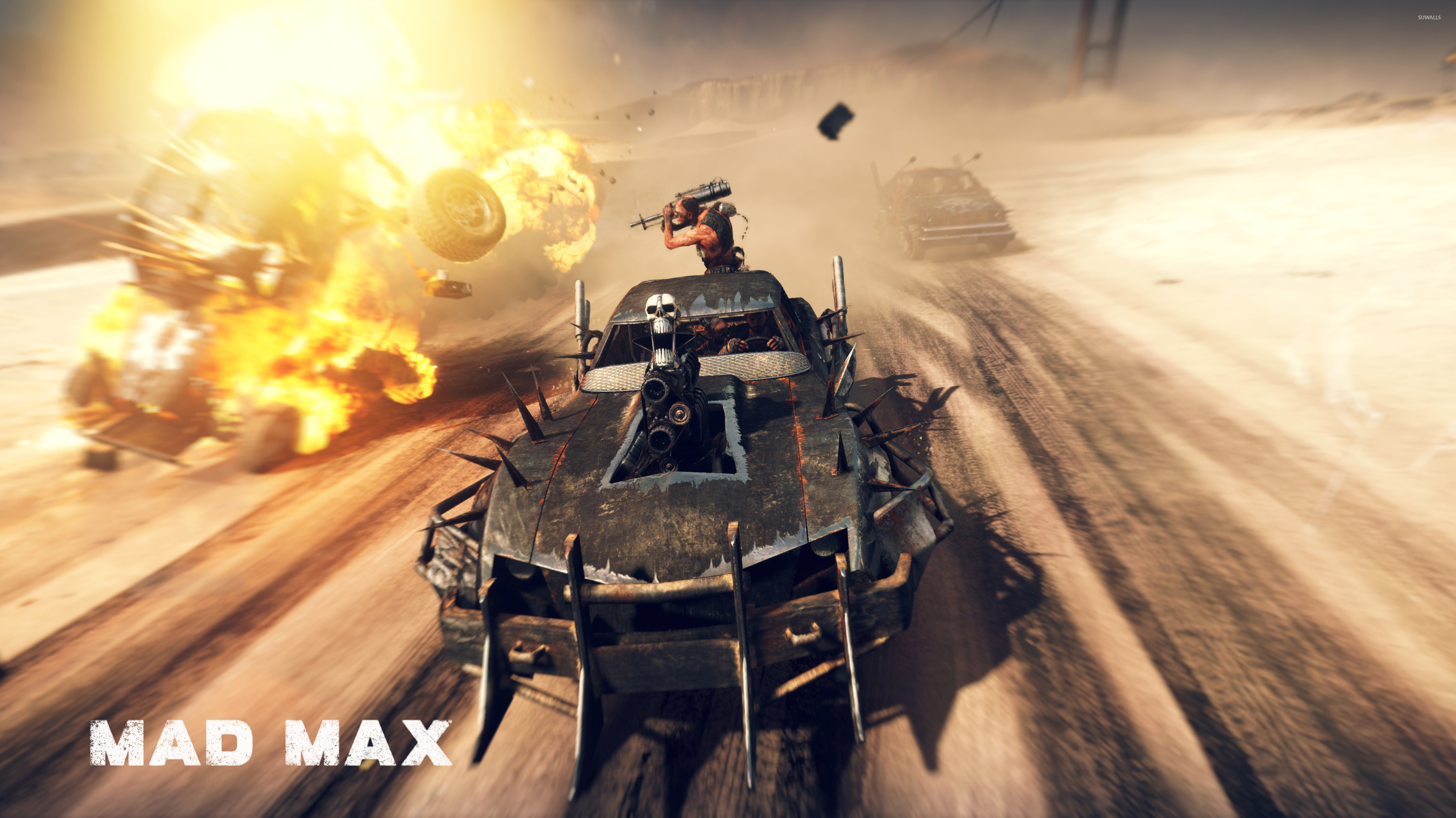 Mad Max, Furnace in-game wallpaper, Dystopian backdrop, Intense atmosphere, 3840x2160 4K Desktop