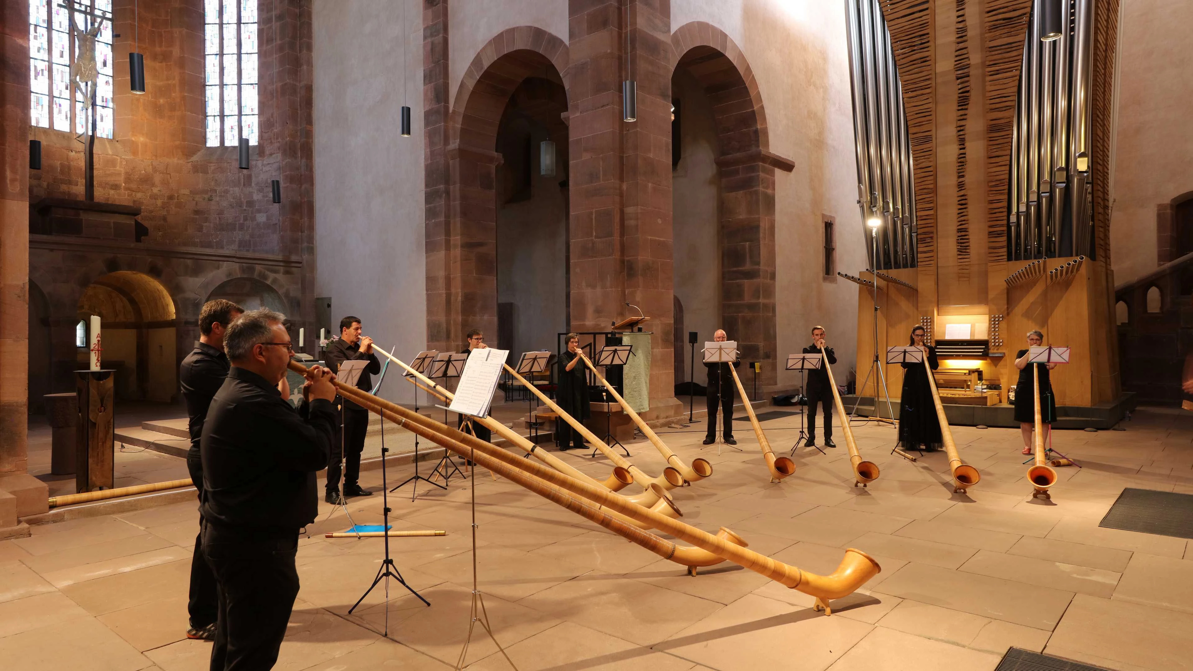 Termine ana stankovi, Alphorn experience, Swiss customs, Swiss alphorn, 3840x2160 4K Desktop