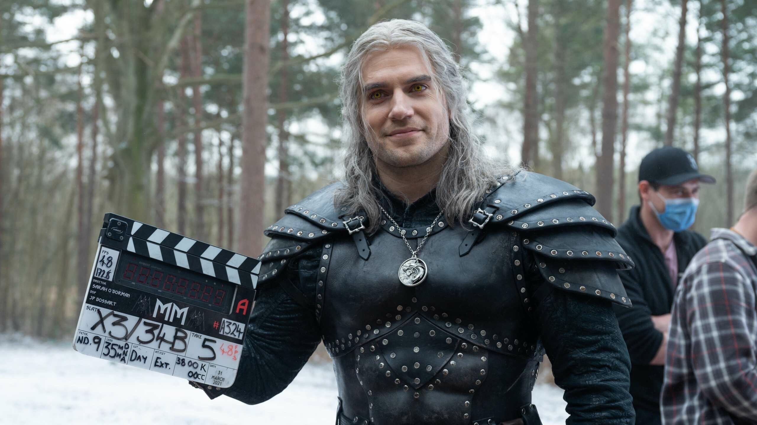 Filming process, The Witcher Season 2 Wallpaper, 2560x1440 HD Desktop