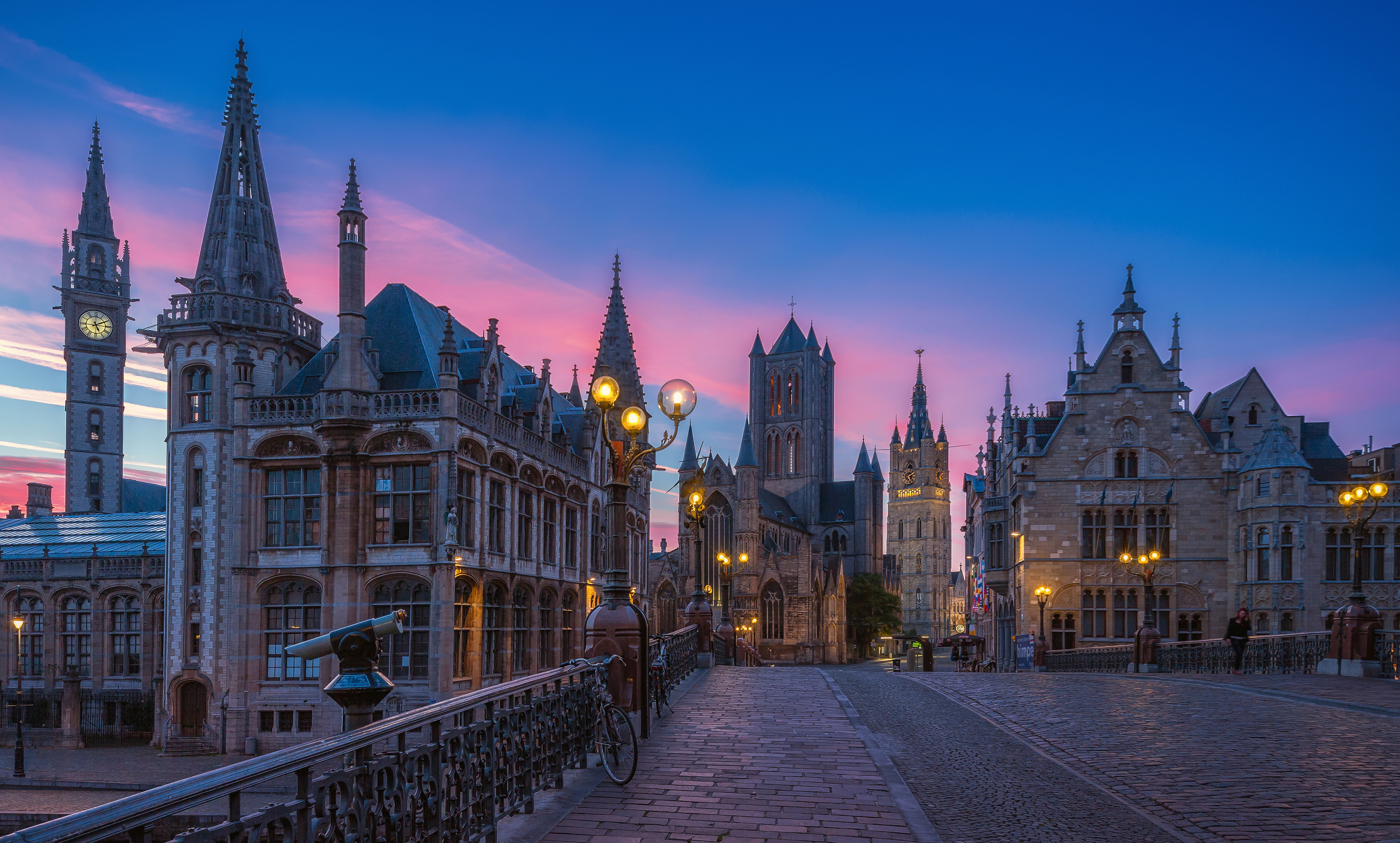 Ghent, Belgium Wallpaper, 3330x2000 HD Desktop