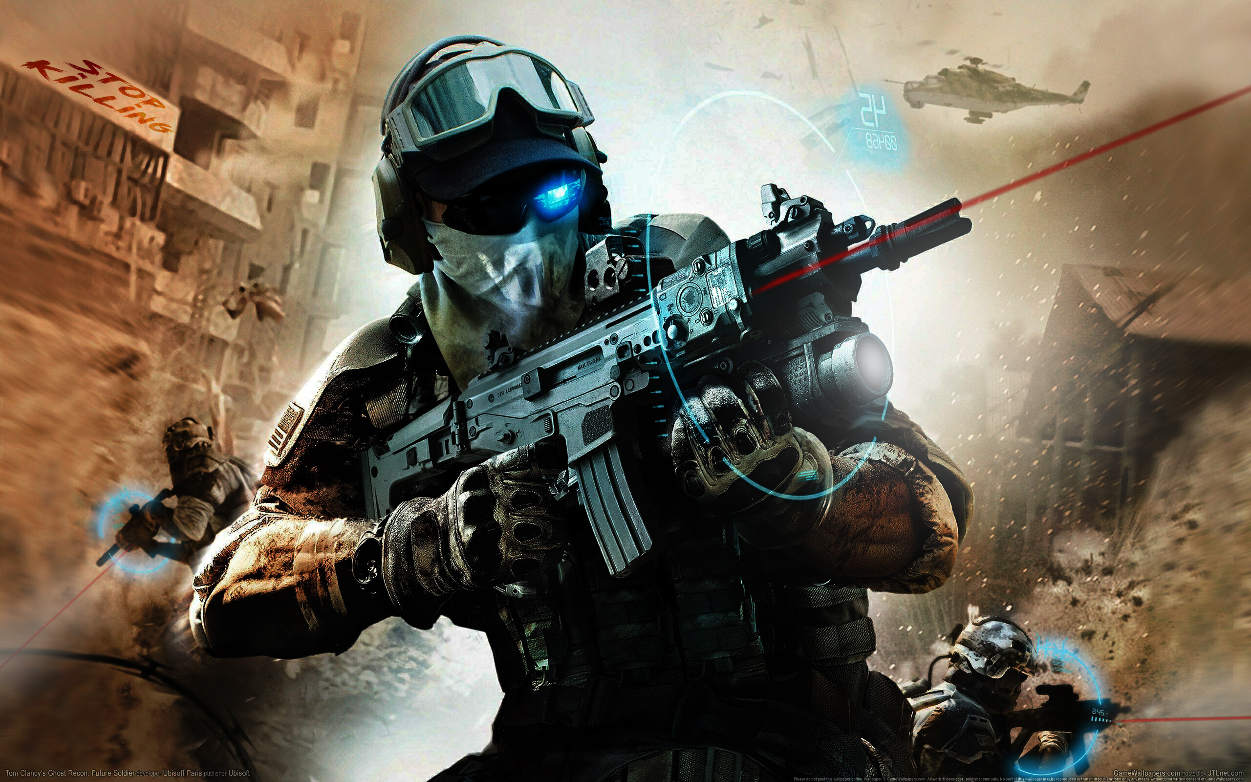 Ghost Recon: Future Soldier, Tom Clancys, Future soldier, Gaming, 2560x1600 HD Desktop