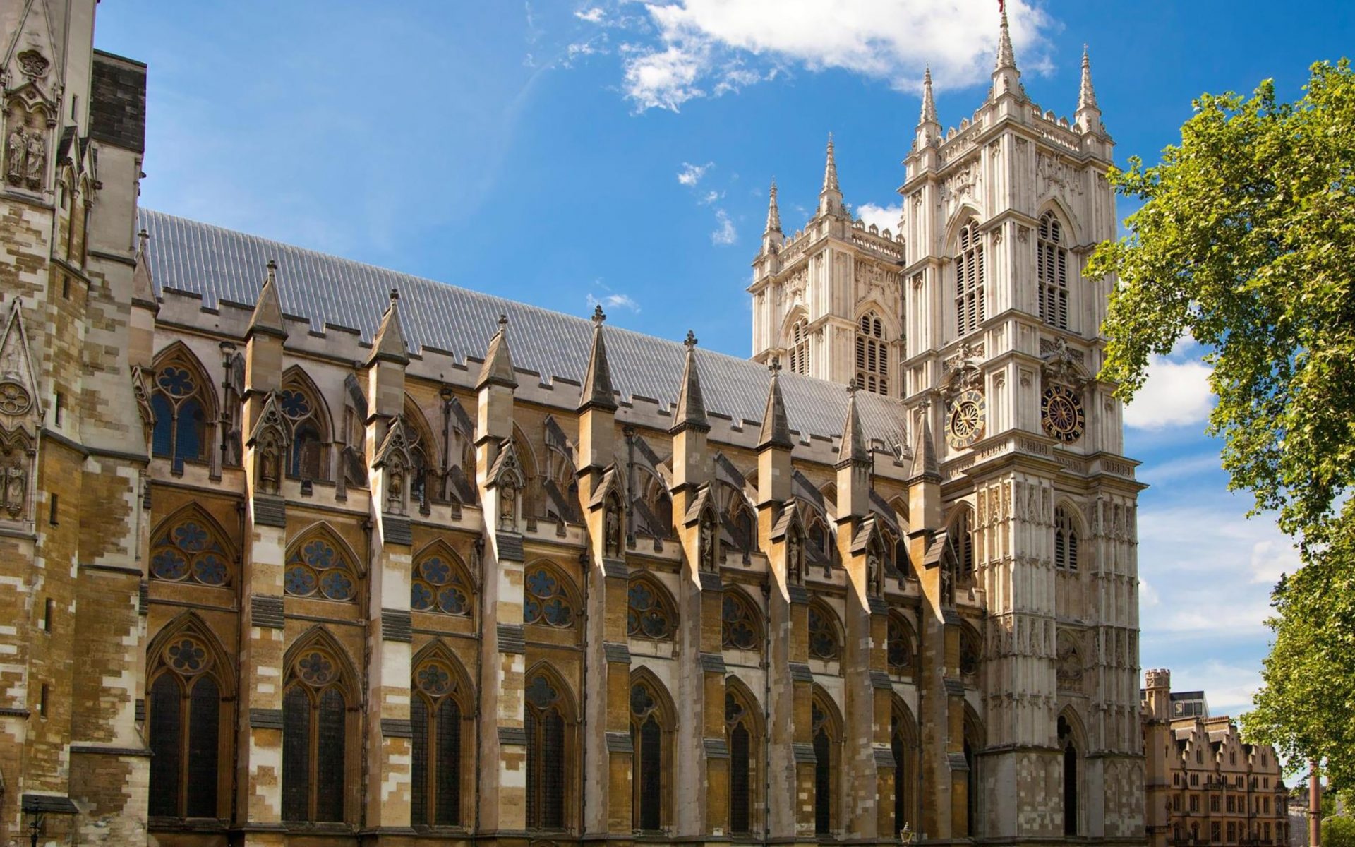 Westminster Abbey, Stained glass window, David Hockney, Galerie, 1920x1200 HD Desktop