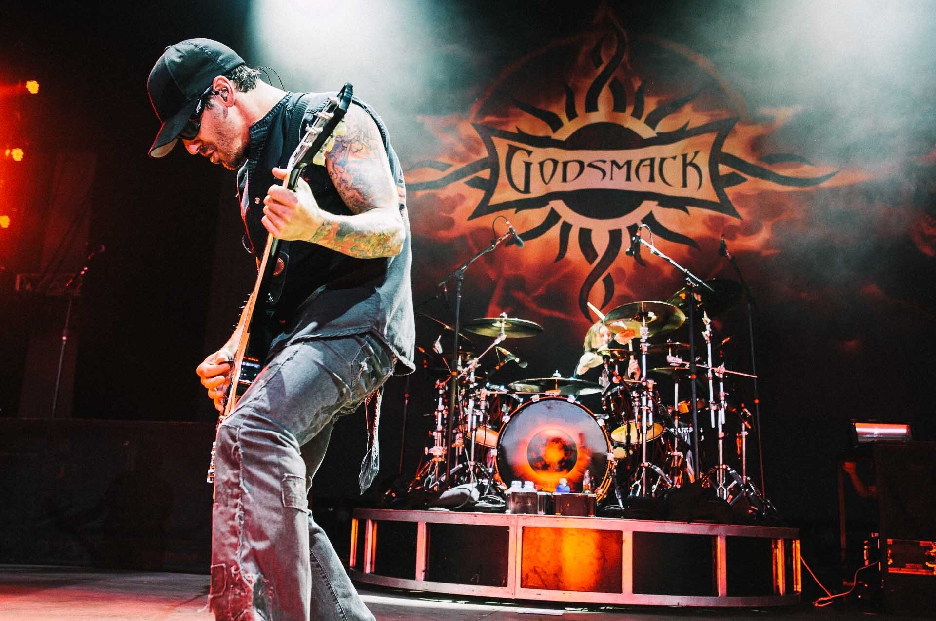 Godsmack, Alternative metal, Concert wallpaper, Heavy rock, 1920x1280 HD Desktop