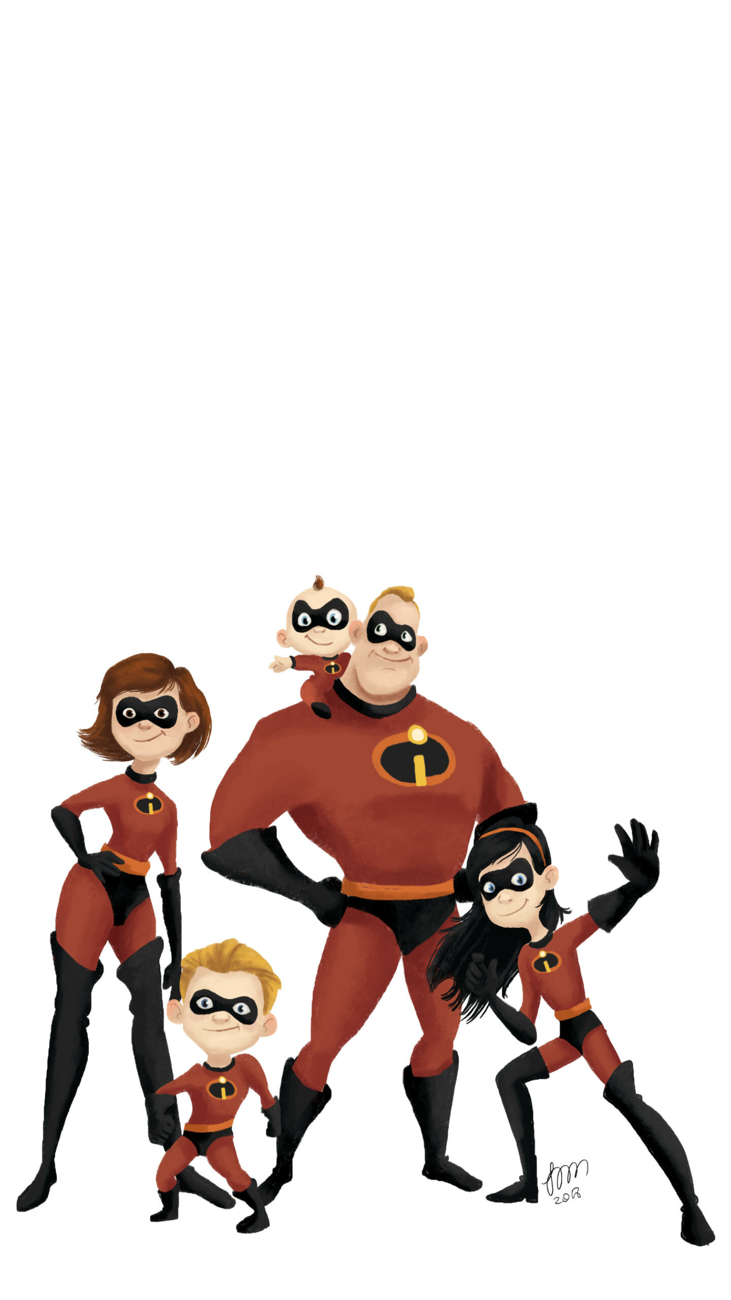 Incredibles, iPhone wallpaper, Pixar, Animated film, 1440x2560 HD Phone